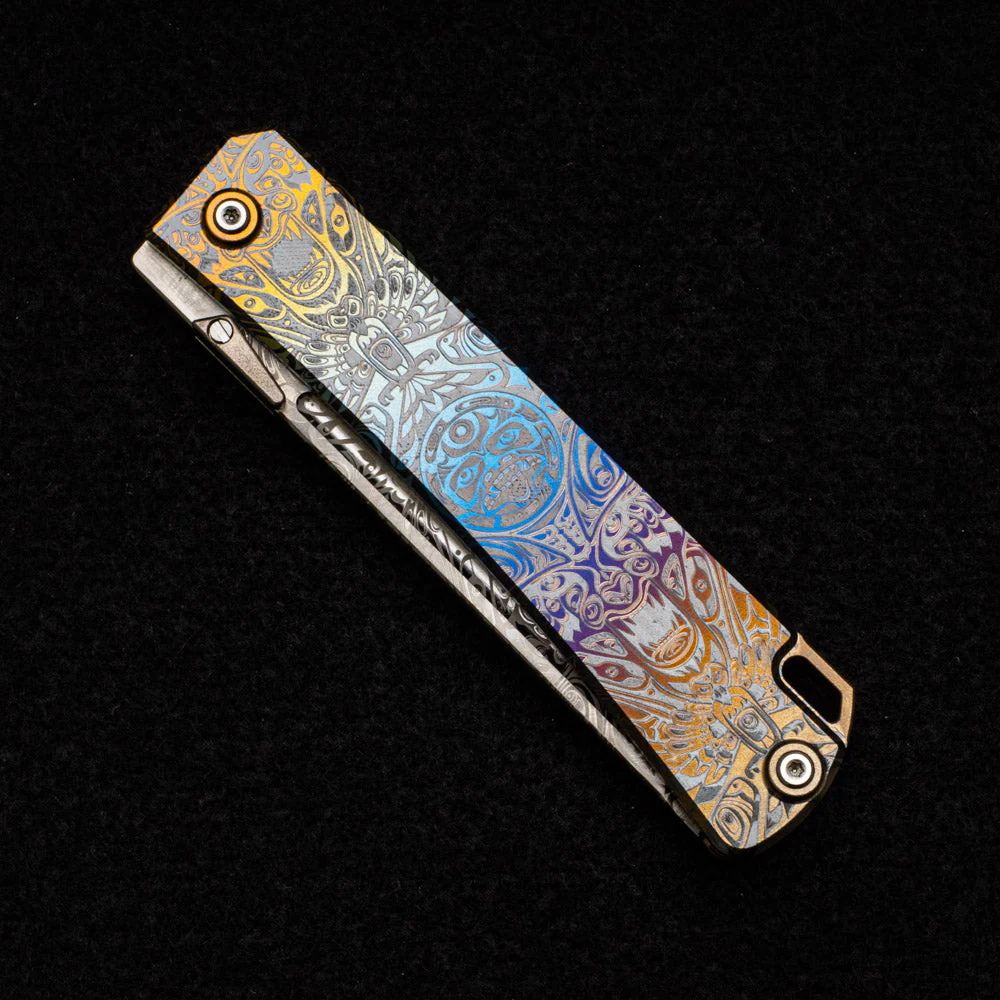 Native American Art "Jupiter" EDC Folder - Image 4