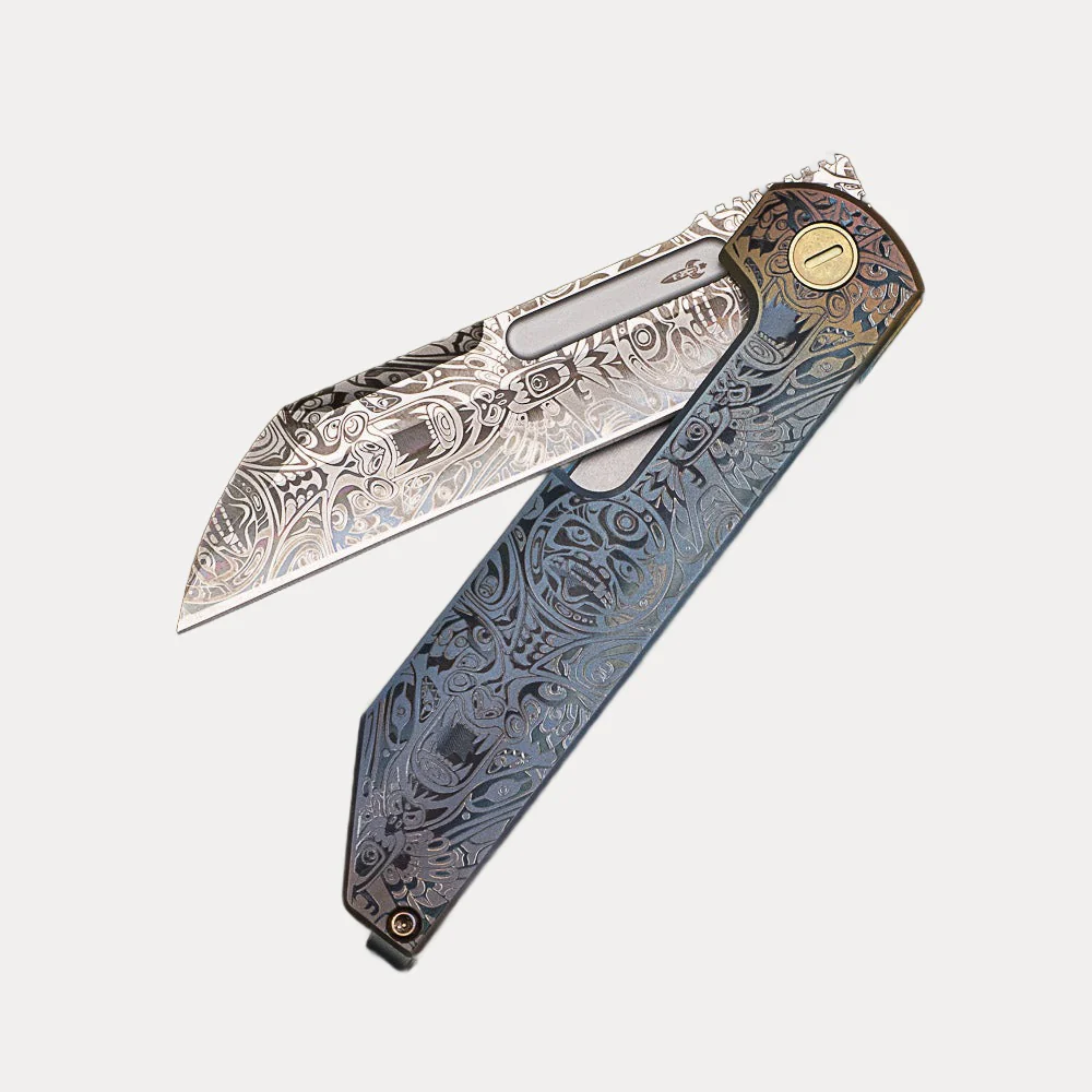 Native Art Revenge “Fukushu” Front Flipper – Pink-Red-Orange Top Radiant - Image 3