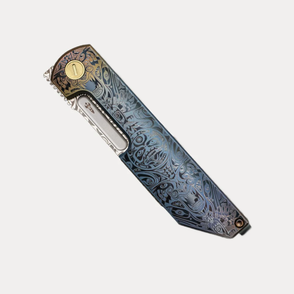 Native Art Revenge “Fukushu” Front Flipper – Pink-Red-Orange Top Radiant - Image 4