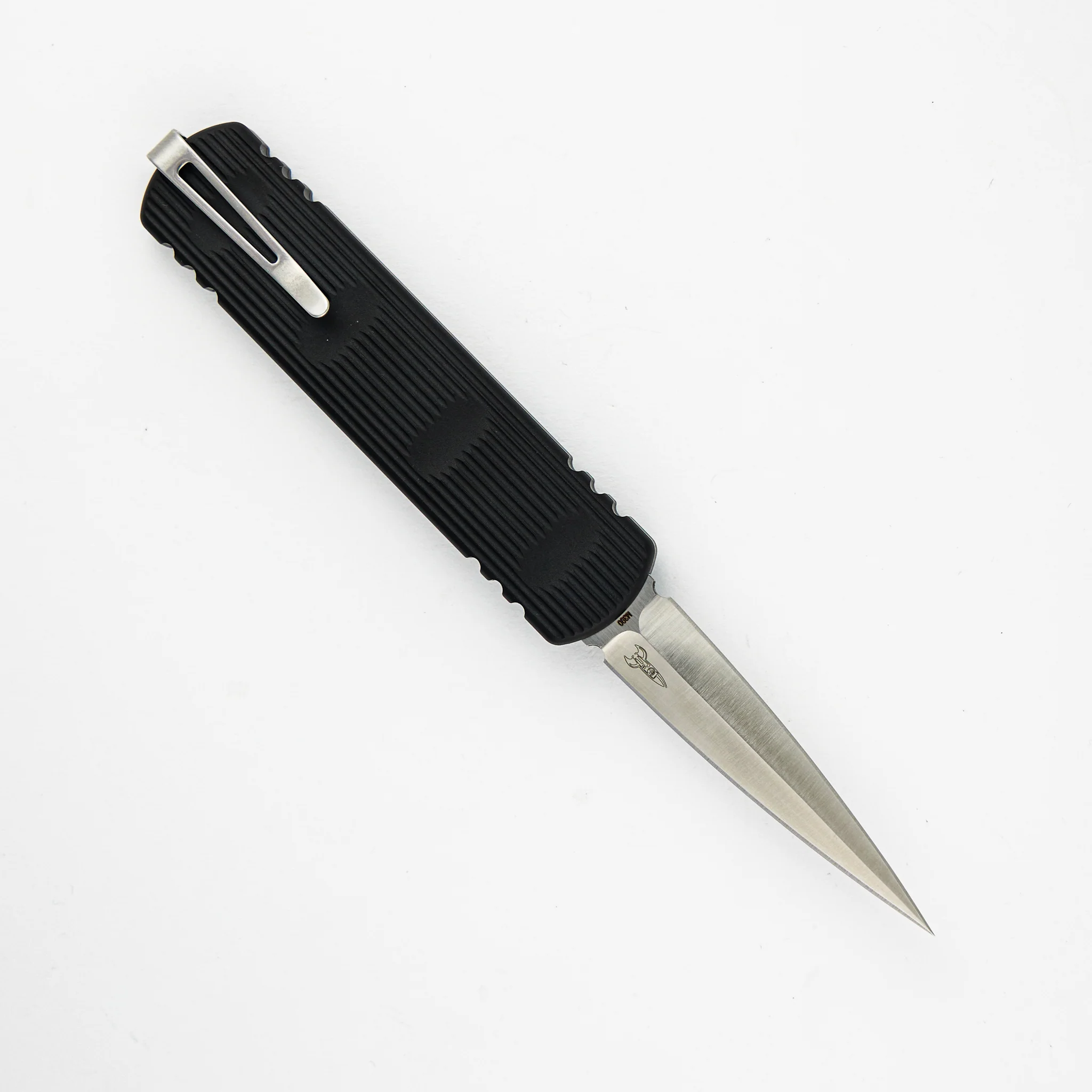 Zulu – Black Aluminum Handle – Satin Dagger M390 Blade - Image 2