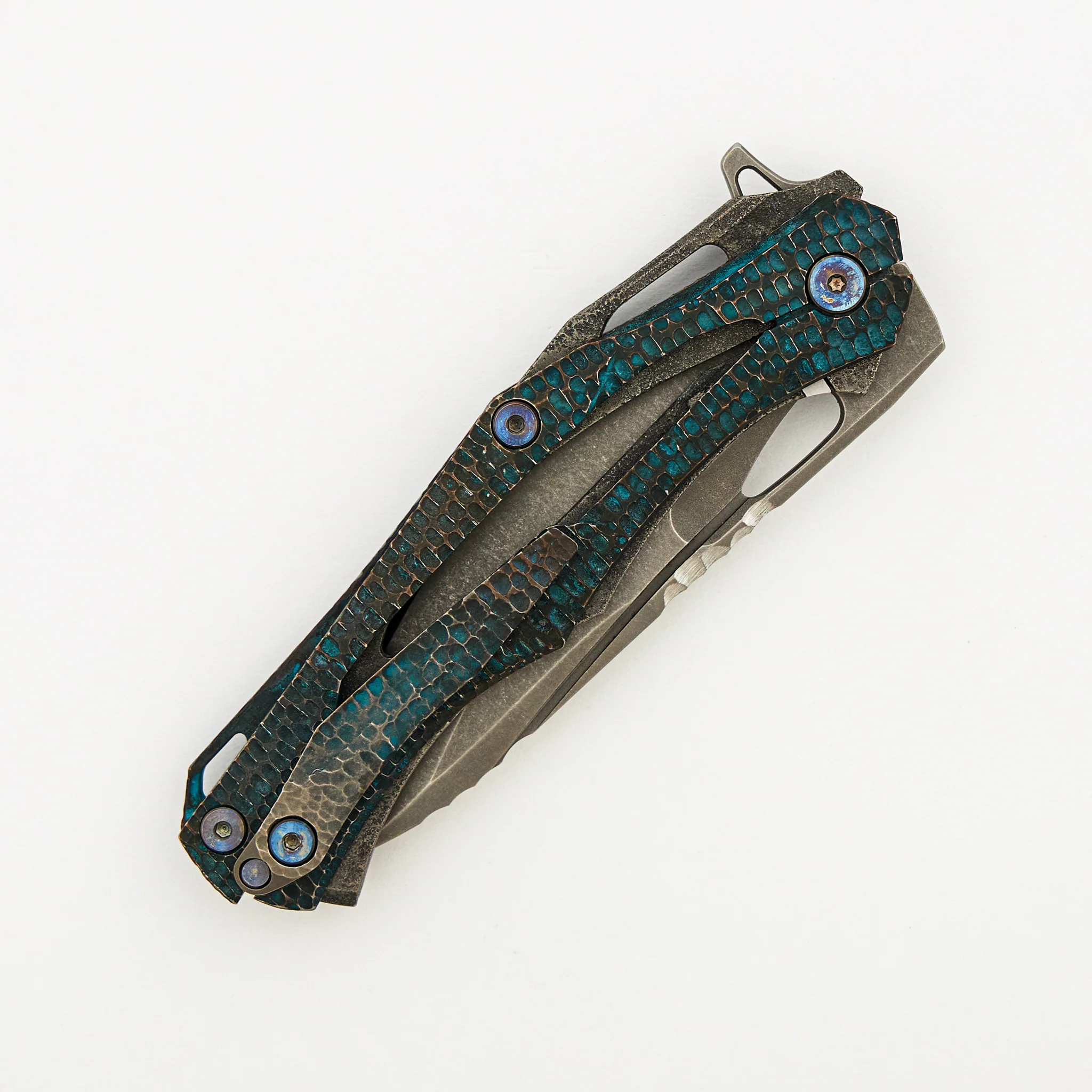 DCPT-1 Customized One-Off - S35VN Blade - Titanium Handle (A. Konygin Design) - Image 4