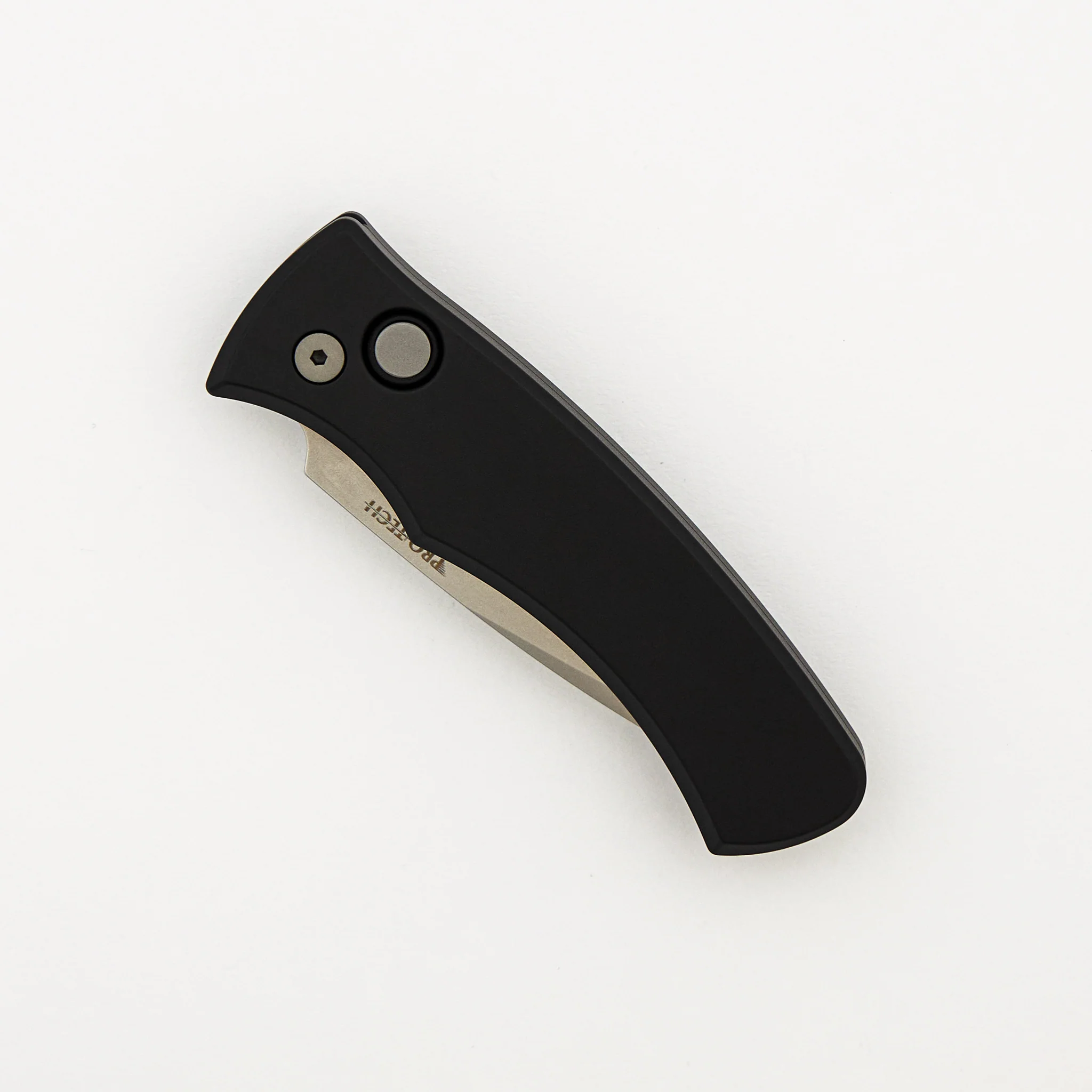 Duke 2 - DUKE2101 - Black Aluminum Handle - Stonewashed MagnaCut Blade - Image 3