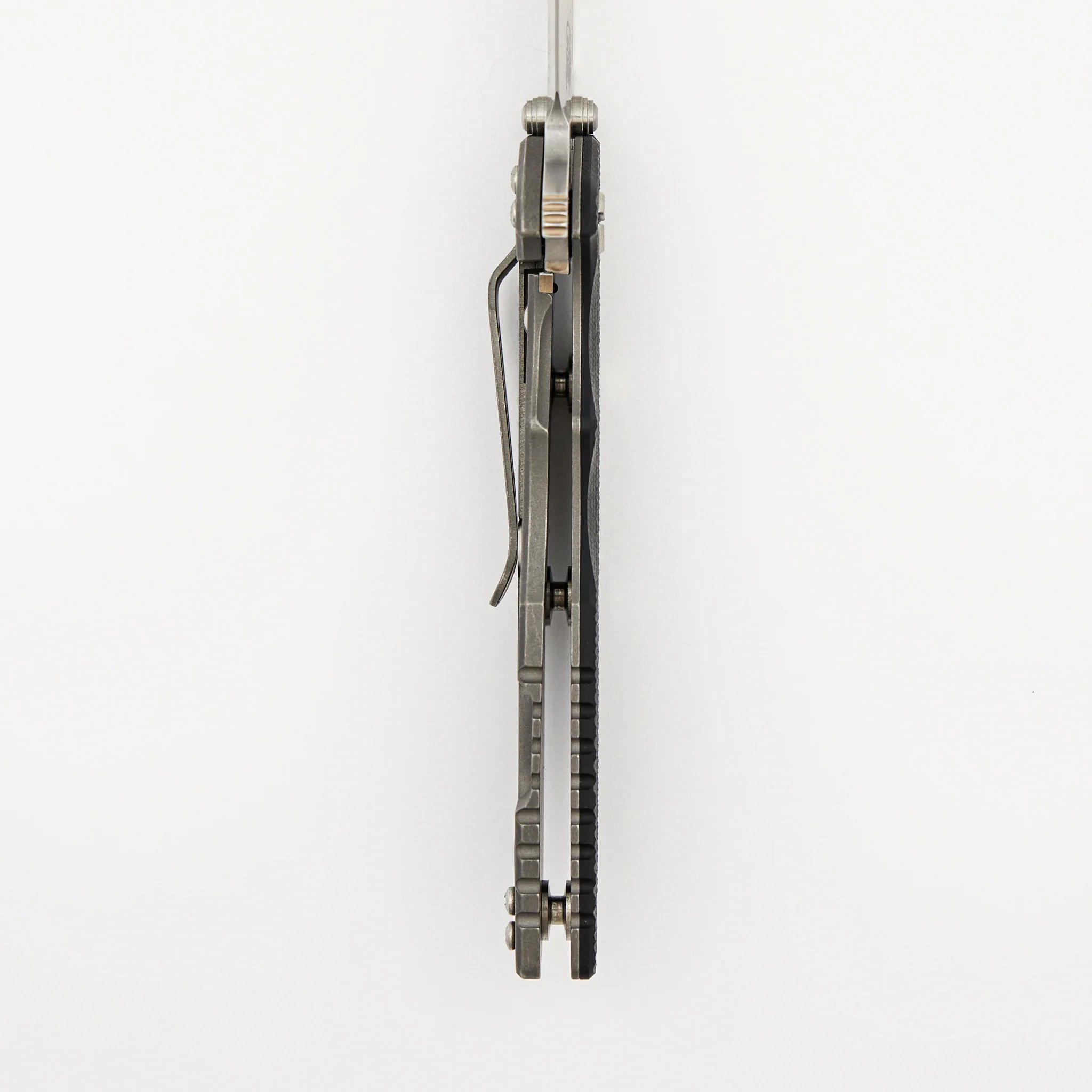 Eklipse 3.5" - MagnaCut Skinny Fullered Harpoon Spearpoint - Tri-Way - Working Finish - Black G10 - Image 6