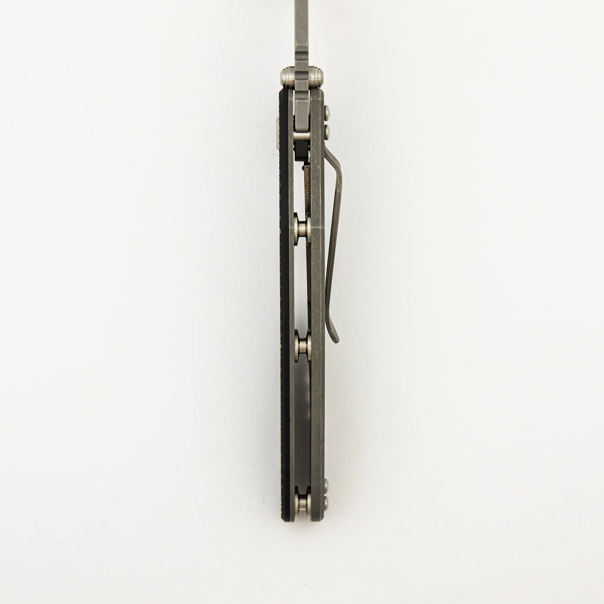 Eklipse 3.5" - MagnaCut Skinny Slicer - Hollow Grind - Tri-Way - Working Finish - Black G10 - Image 7