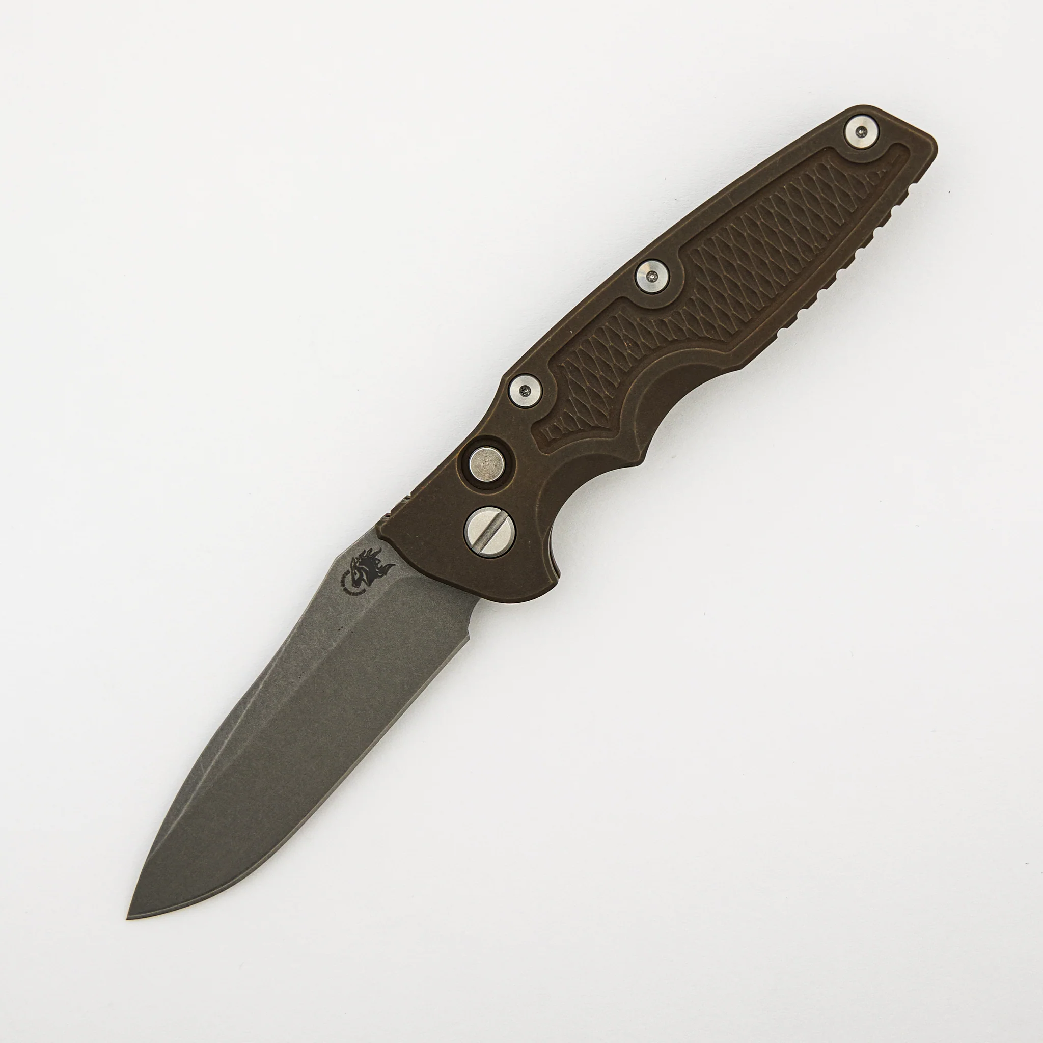Eklipse 3.5" - Automatic - S45VN Spearpoint - Battle Bronze