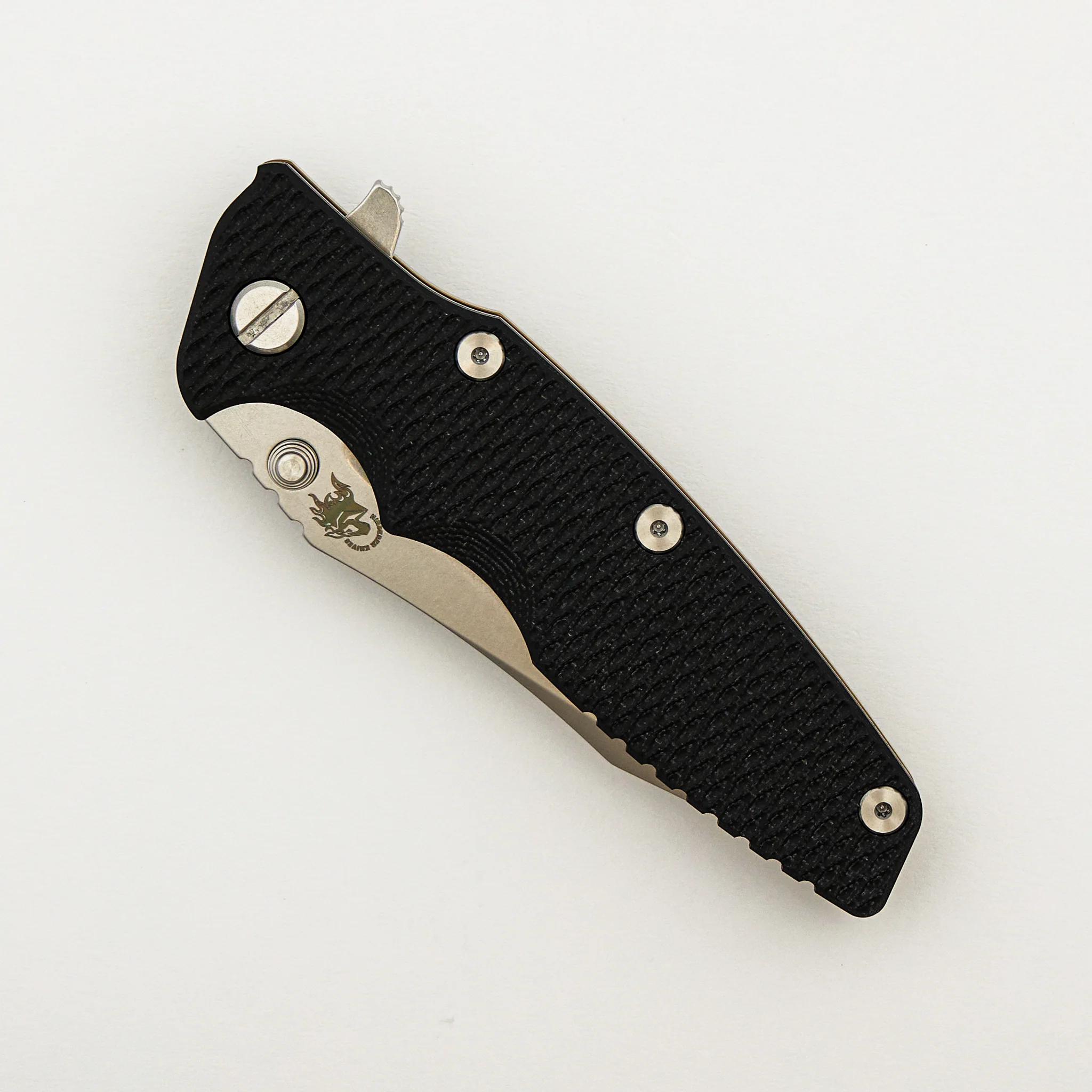 Eklipse 3.5" - S45VN Spearpoint - Tri-Way - Stonewash Bronze - Black G10 - Image 3