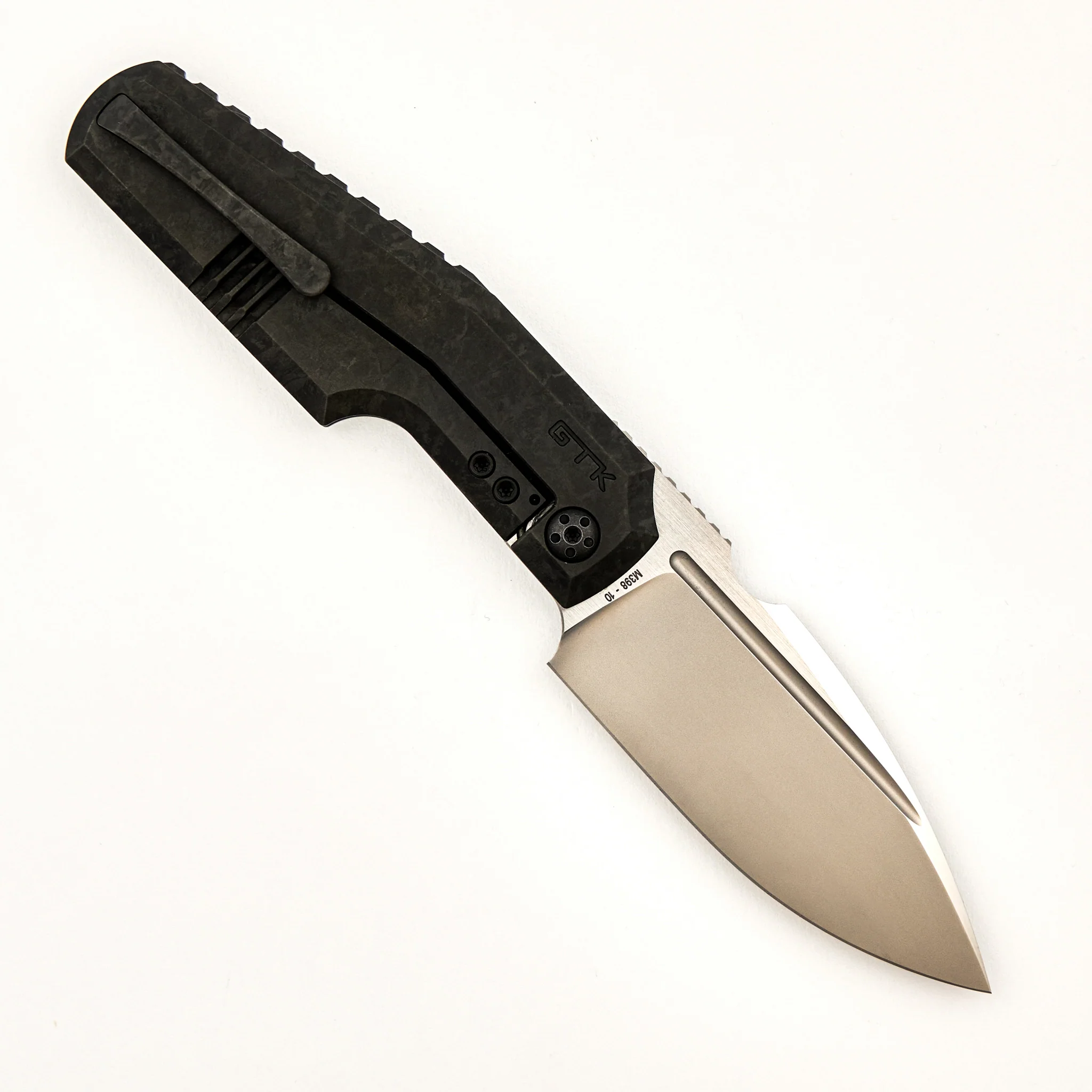 Elementak - M398 Blade - CrystalTi Handle (Thomas Gony Design) - Image 2