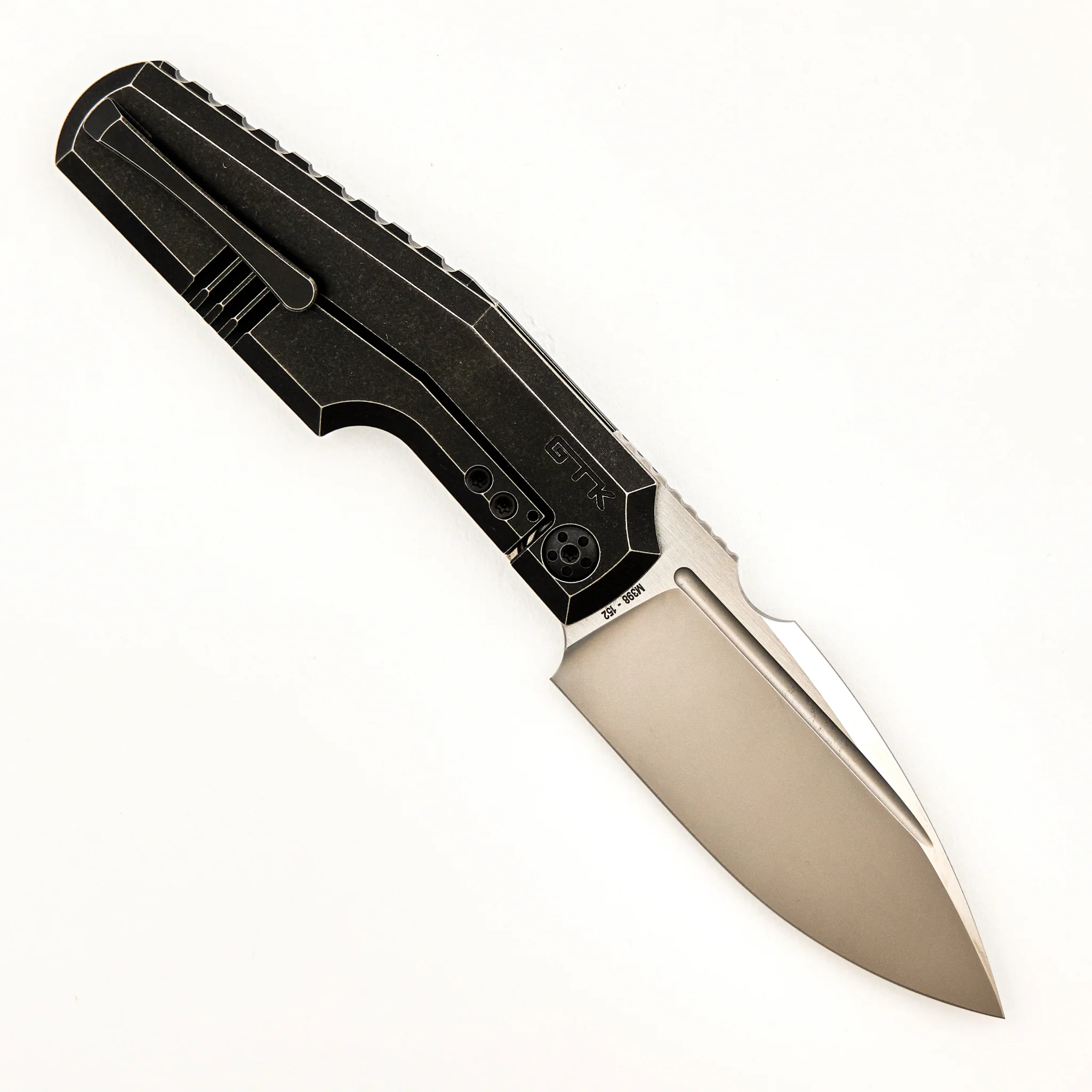 Elementak - M398 Blade - Titanium Handle (Thomas Gony Design) - Image 2