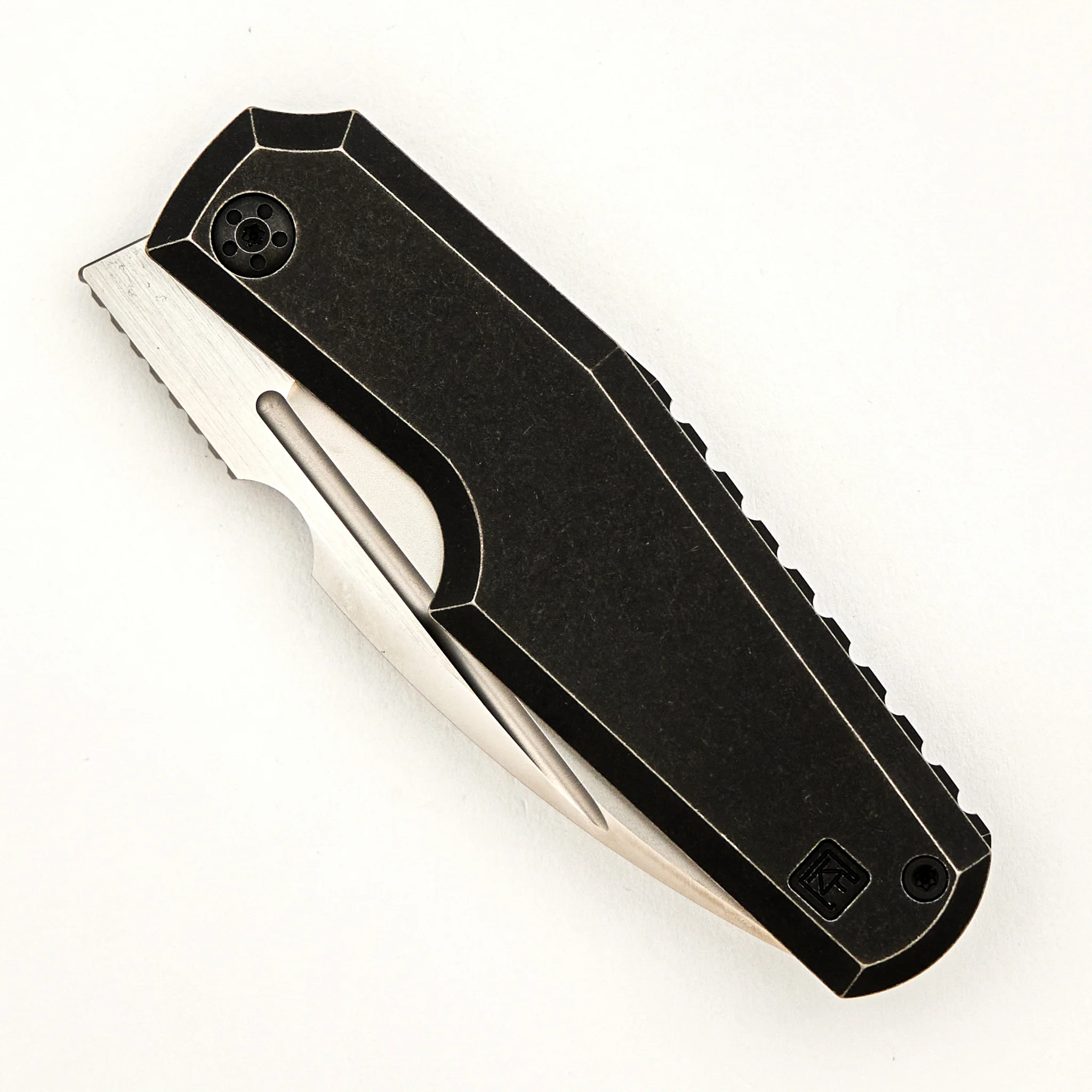 Elementak - M398 Blade - Titanium Handle (Thomas Gony Design) - Image 3