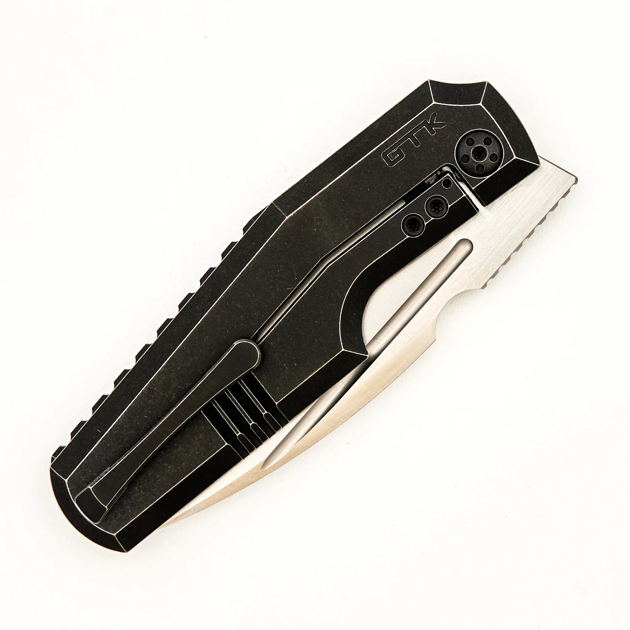 Elementak - M398 Blade - Titanium Handle (Thomas Gony Design) - Image 4