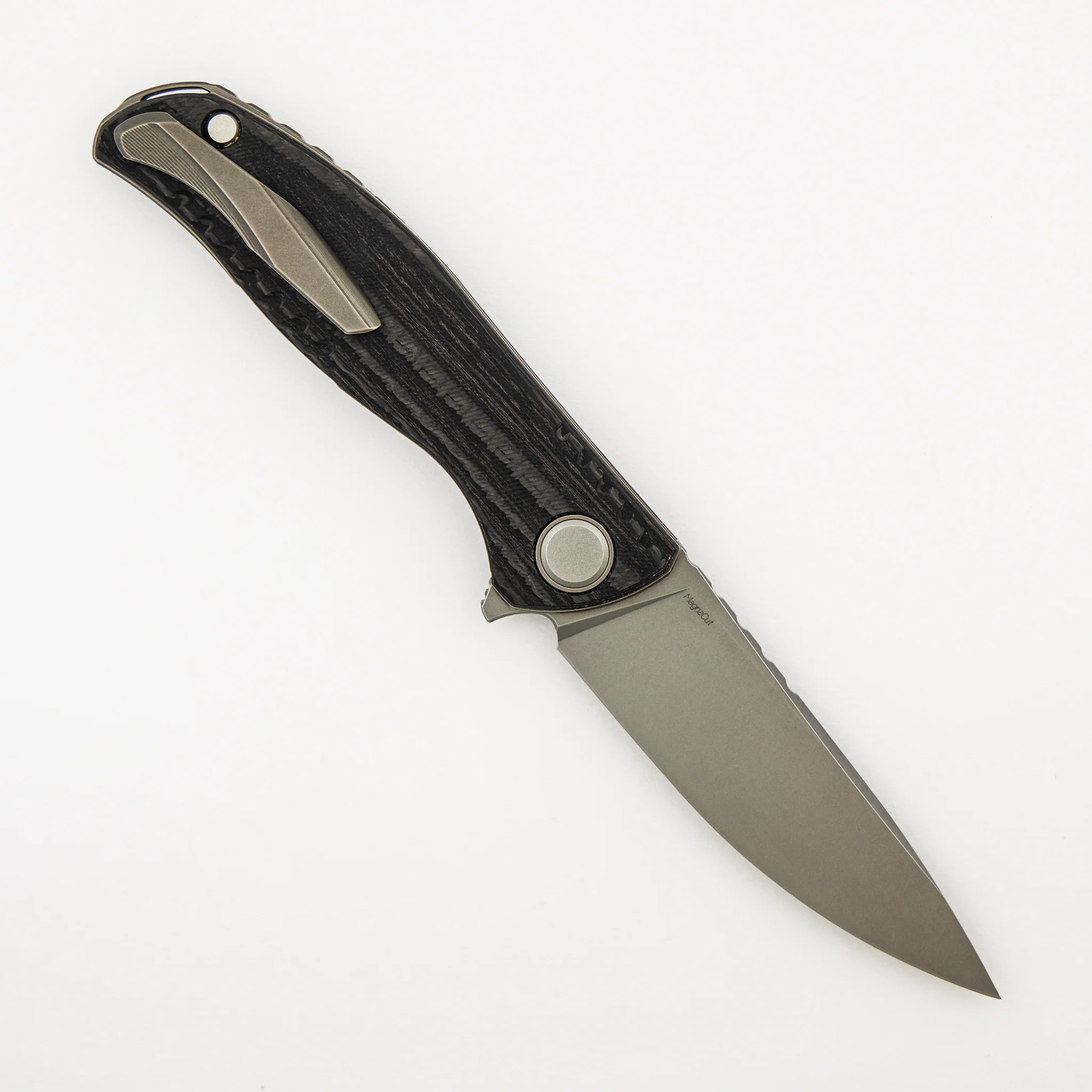 F3 - Carbon Fiber & Wood Handle - MagnaCut Blade - MRBS - Image 2