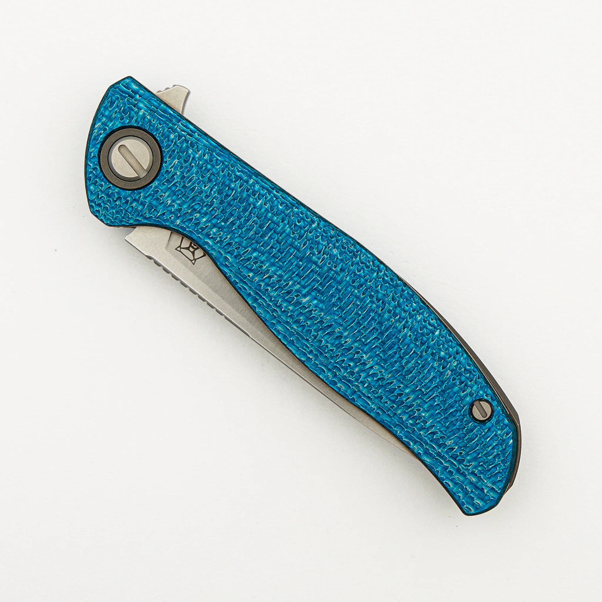 F3 - Elmax Blade - Aquamarine Alutex Handle - MRBS - Image 3