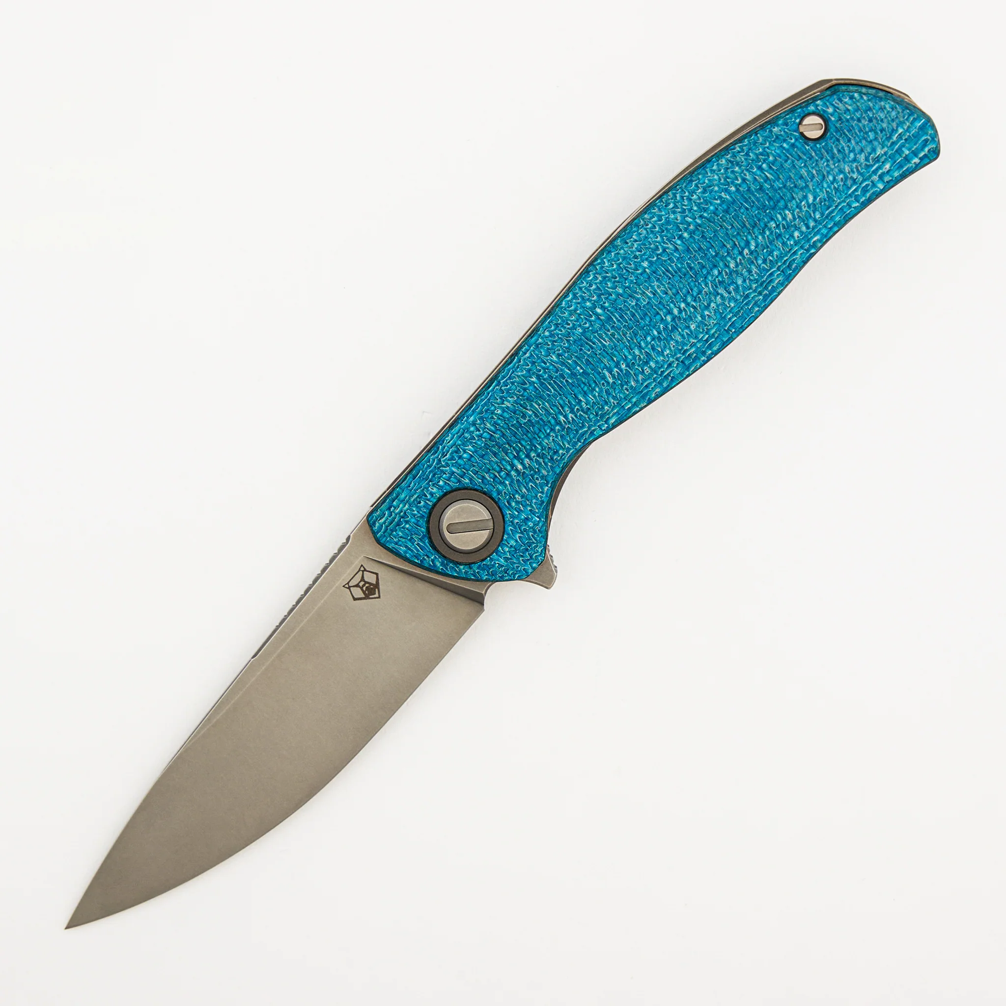 F3 - Elmax Blade - Aquamarine Alutex Handle - MRBS