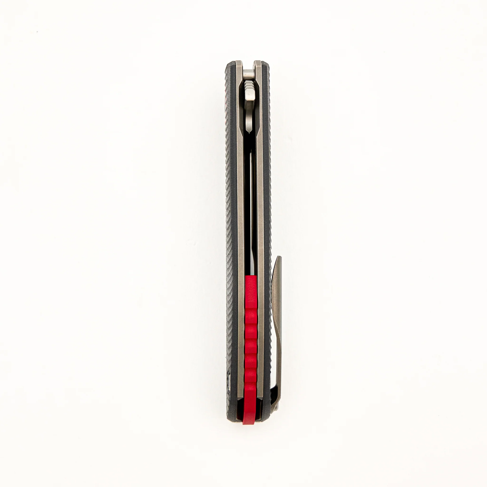 F3 - Elmax Blade - Gray G10 Handle W/ Red Accents - MRBS - Image 7