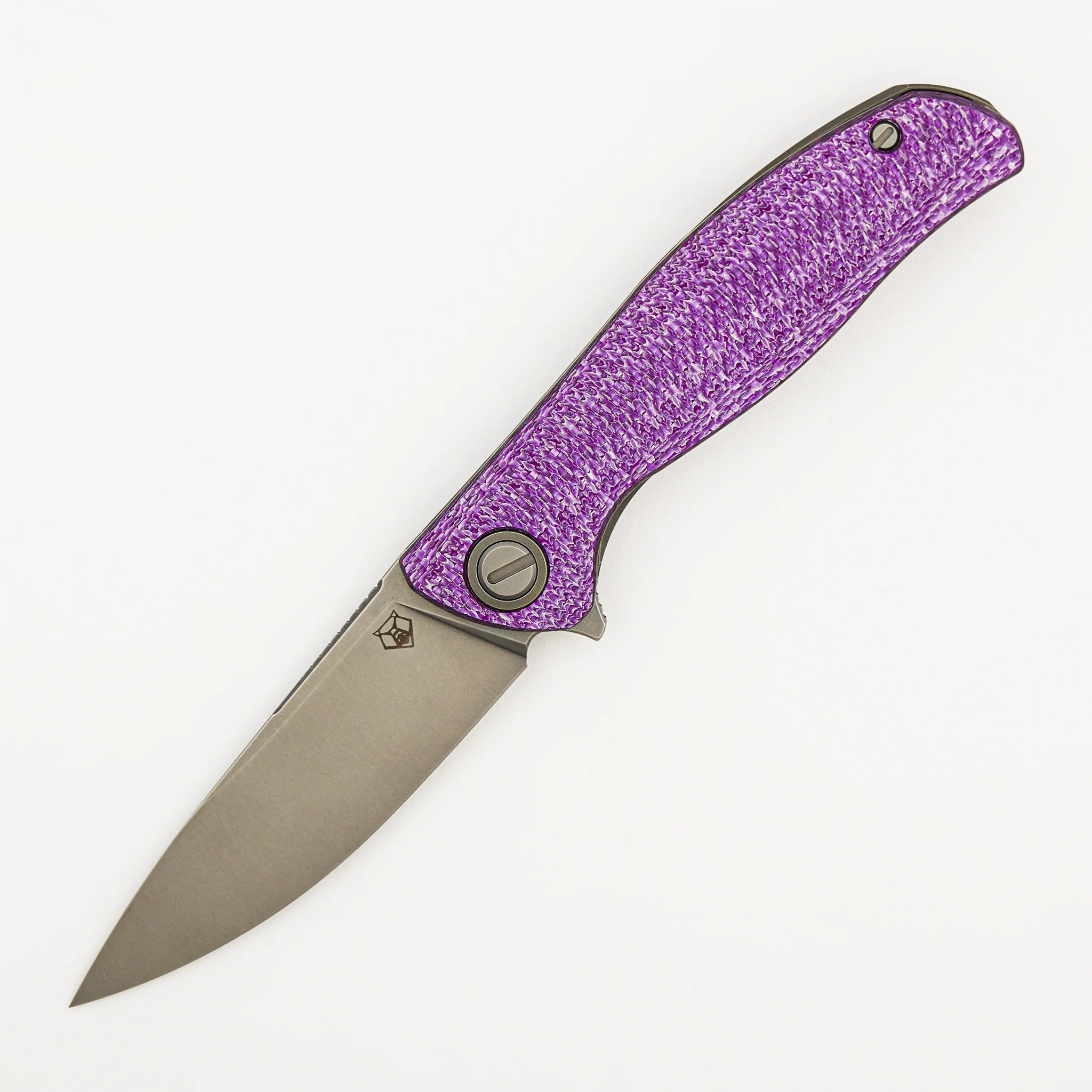 F3 - Elmax Blade - Purple Alutex Handle - MRBS