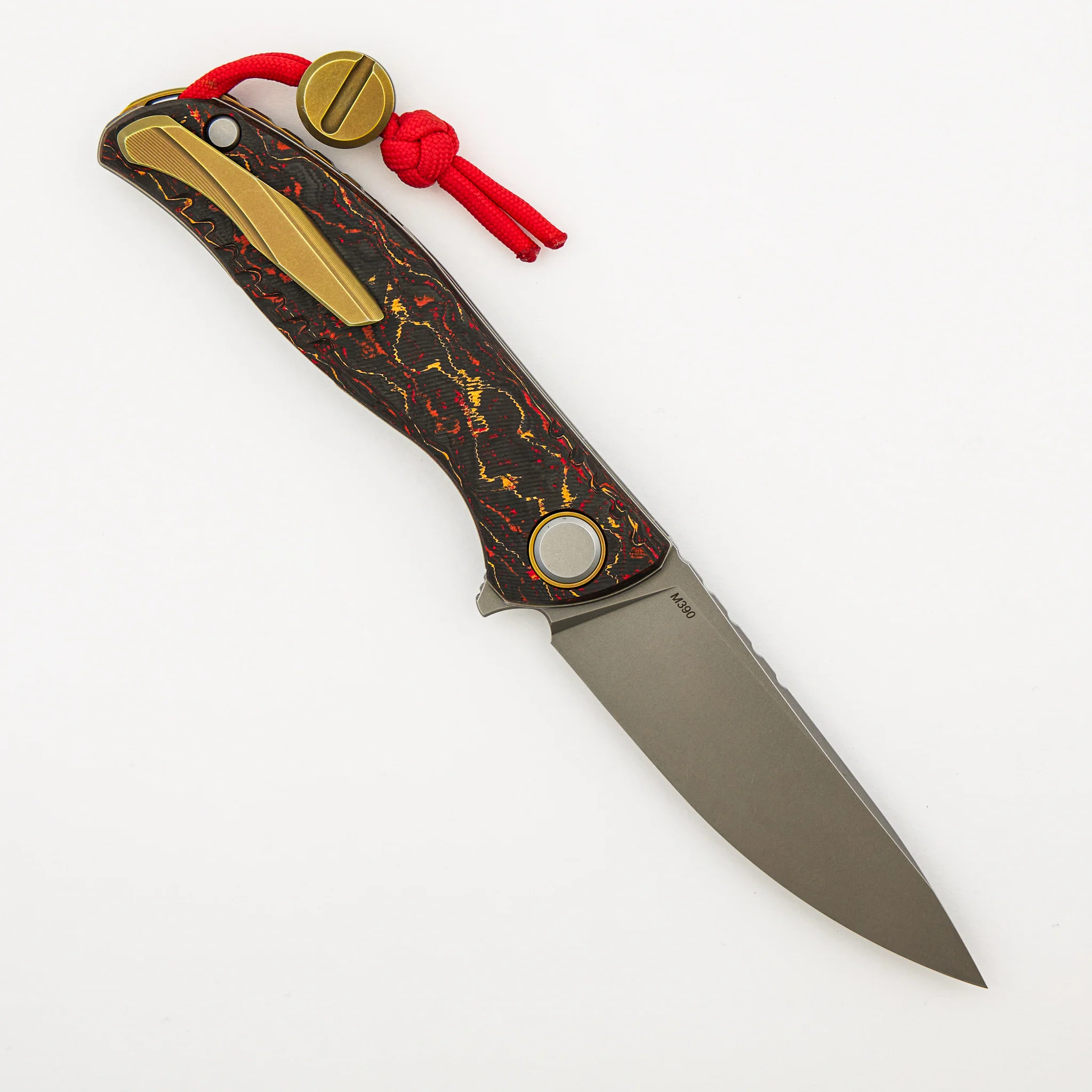 F3 Ignis - Special Edition - "Phoenix Wing" TechnoCarbo Handle - M390 Blade - MRBS - Image 2