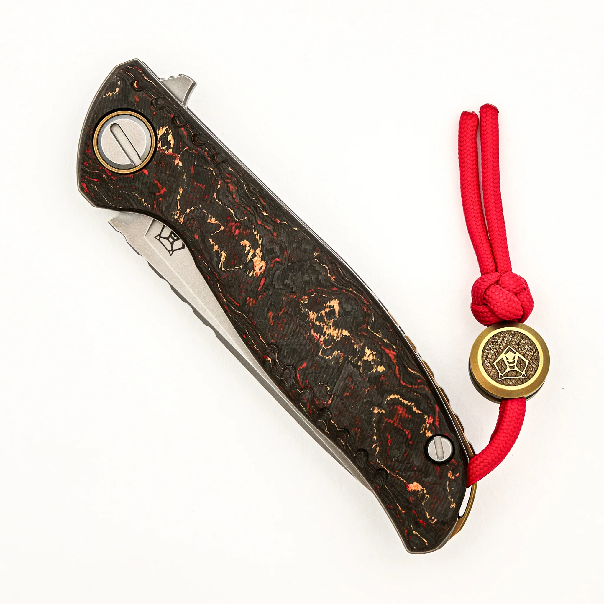 F3 Ignis - Special Edition - "Phoenix Wing" TechnoCarbo Handle - M390 Blade - MRBS - Image 3