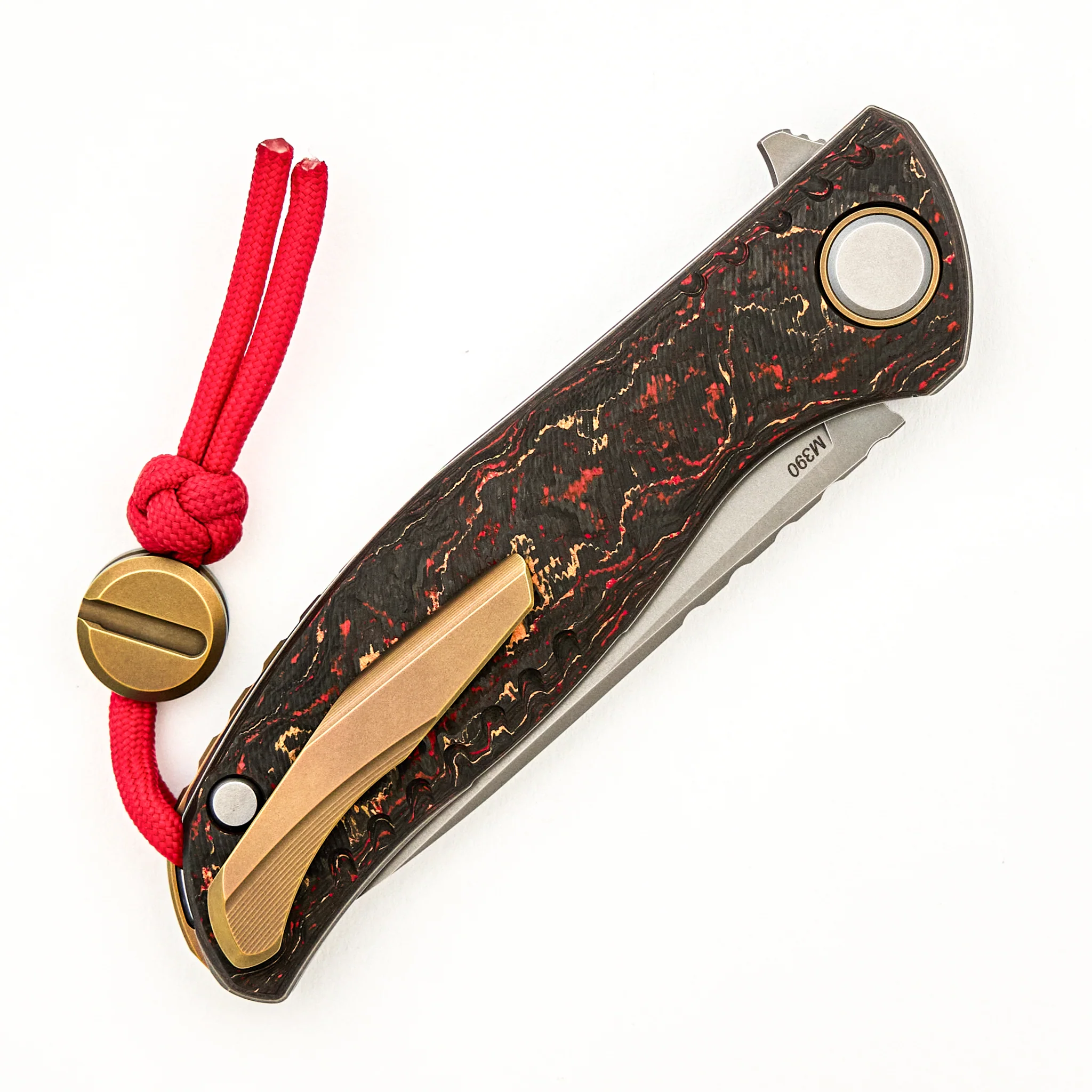 F3 Ignis - Special Edition - "Phoenix Wing" TechnoCarbo Handle - M390 Blade - MRBS - Image 4