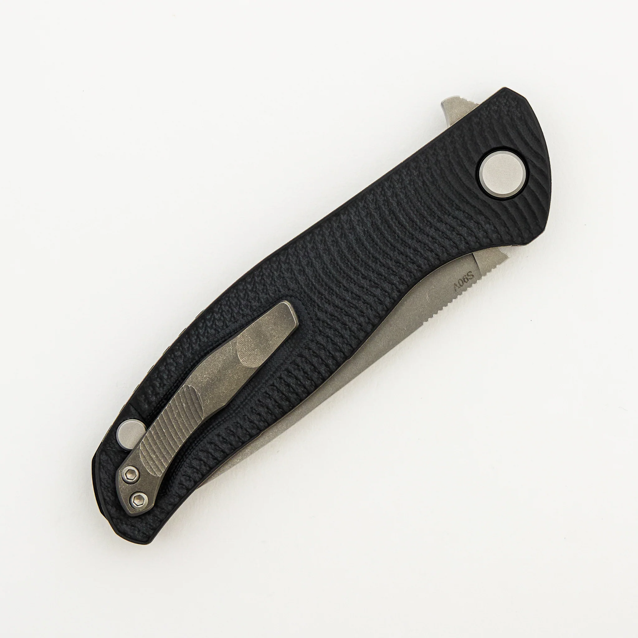 F3 - S90V Blade - Gray G10 Handle - SRBS - Image 4