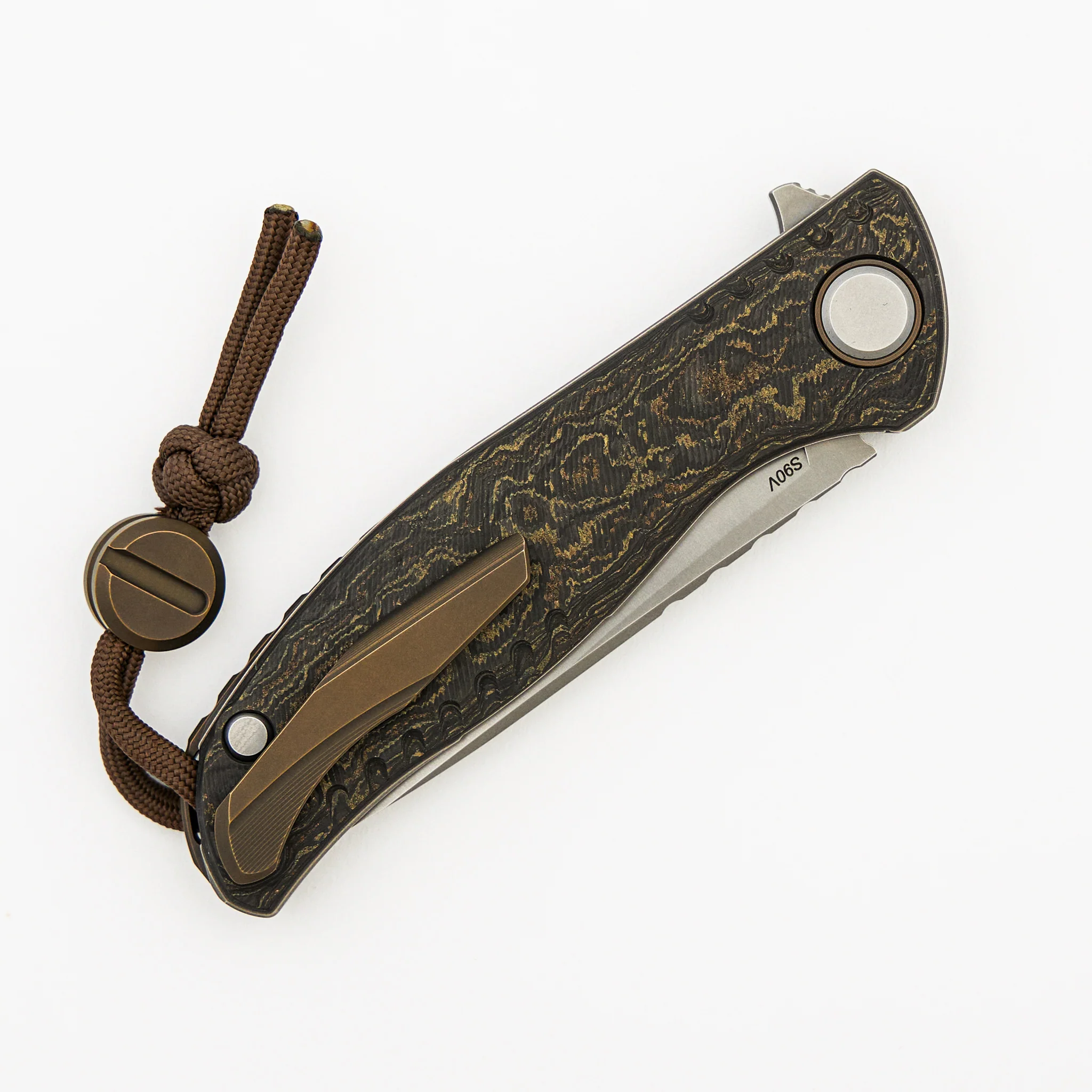 F3 Terrus - Special Edition - "Rare Earth" Technocarbo Handle - S90V Blade - MRBS - Image 4