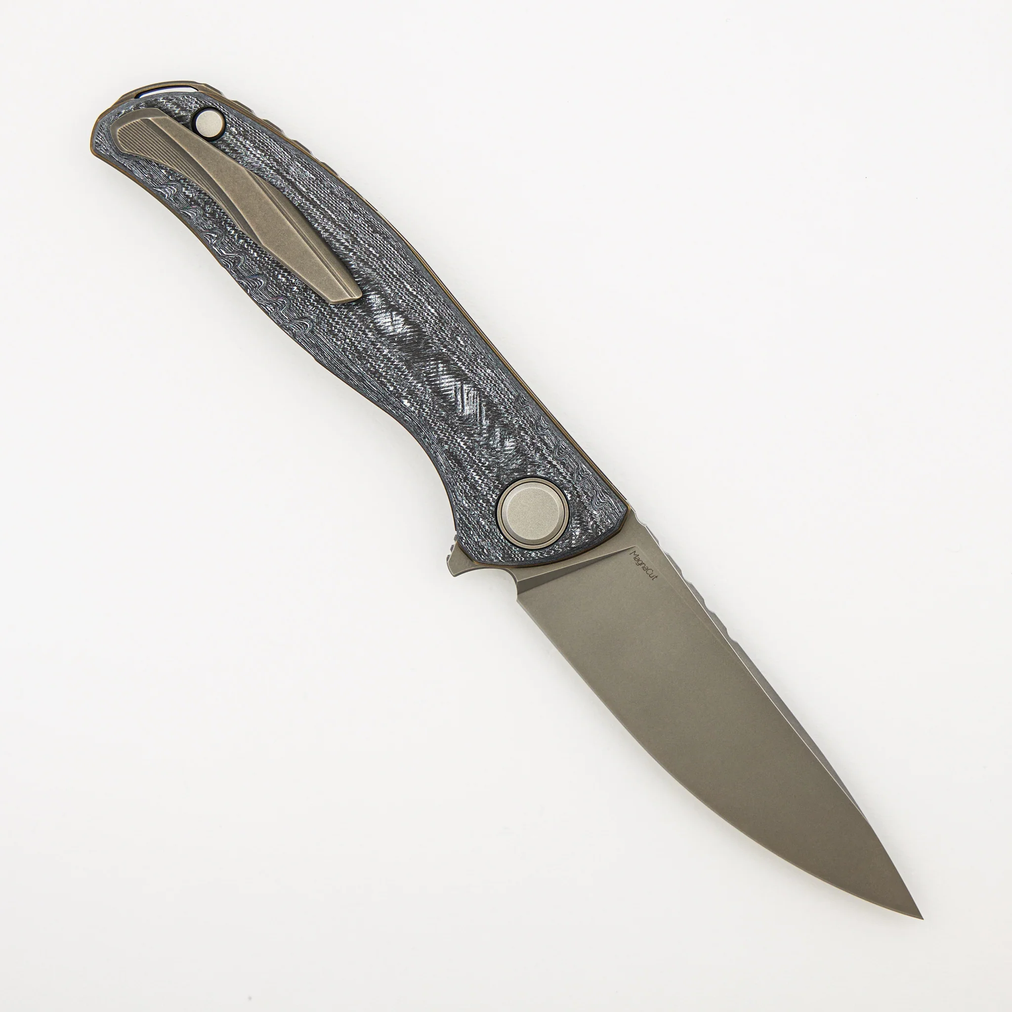 F3 - White CarboTi Handle - MagnaCut Blade - MRBS - Image 2