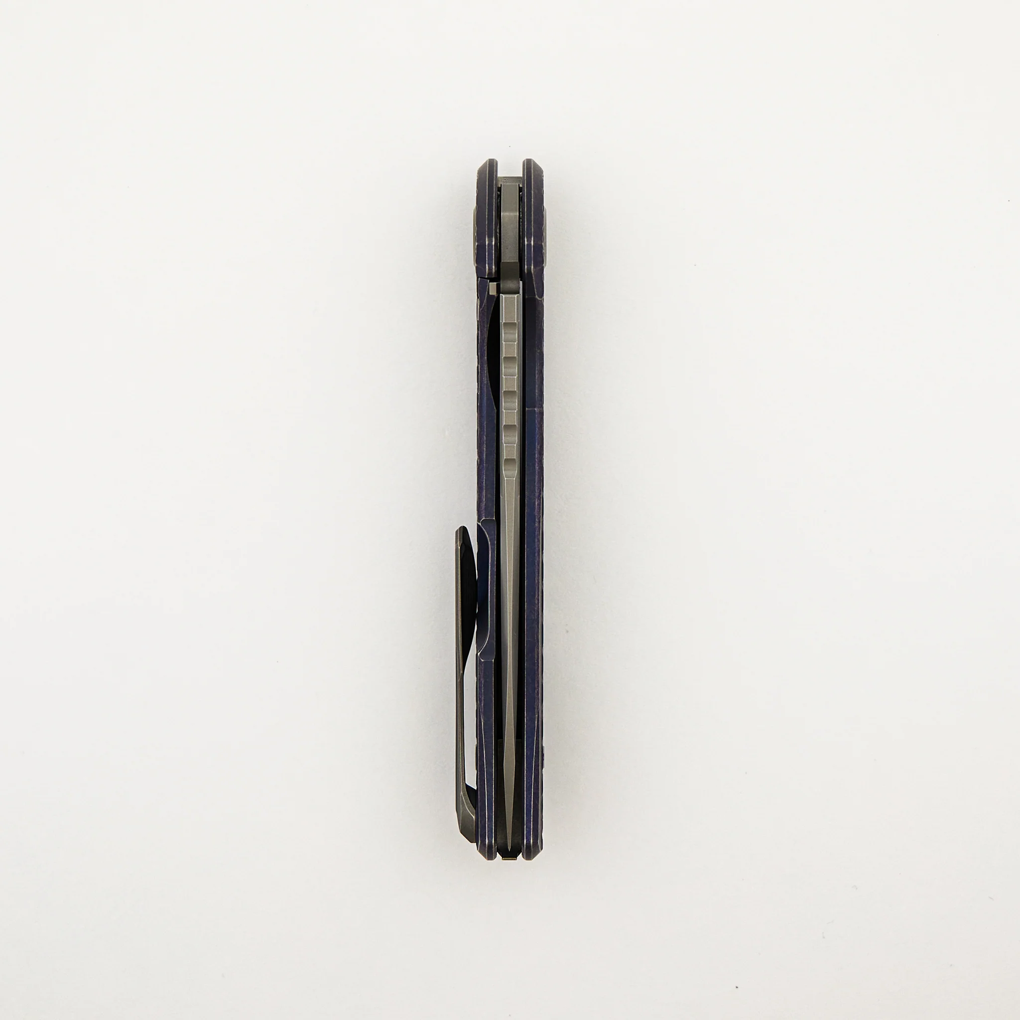 F95 Bear Pattern - Purple Titanium Handle - M390 Blade - MRBS - Image 5