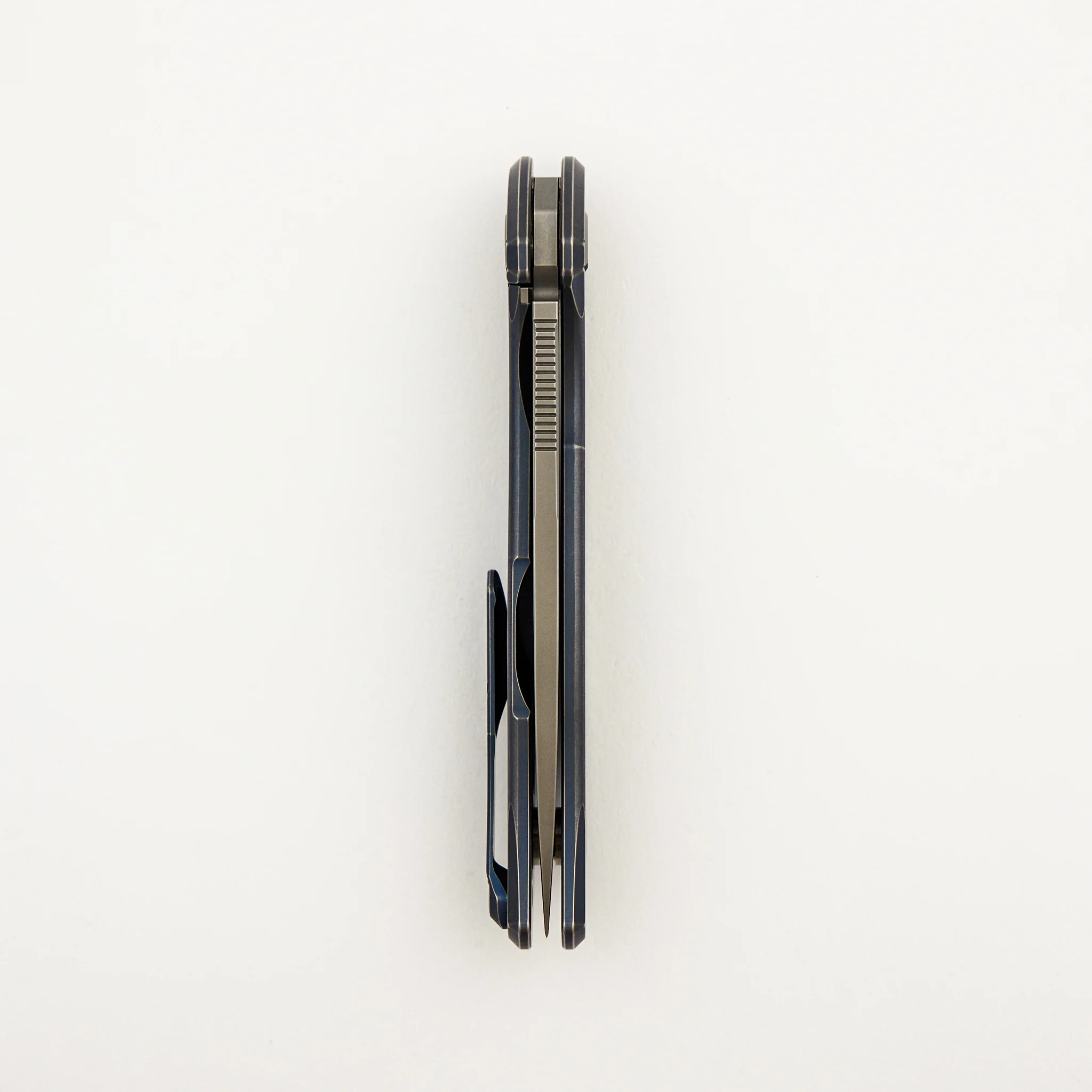 F95 Nudist β M390 Blade - Blue Titanium Handle - MRBS - Image 5