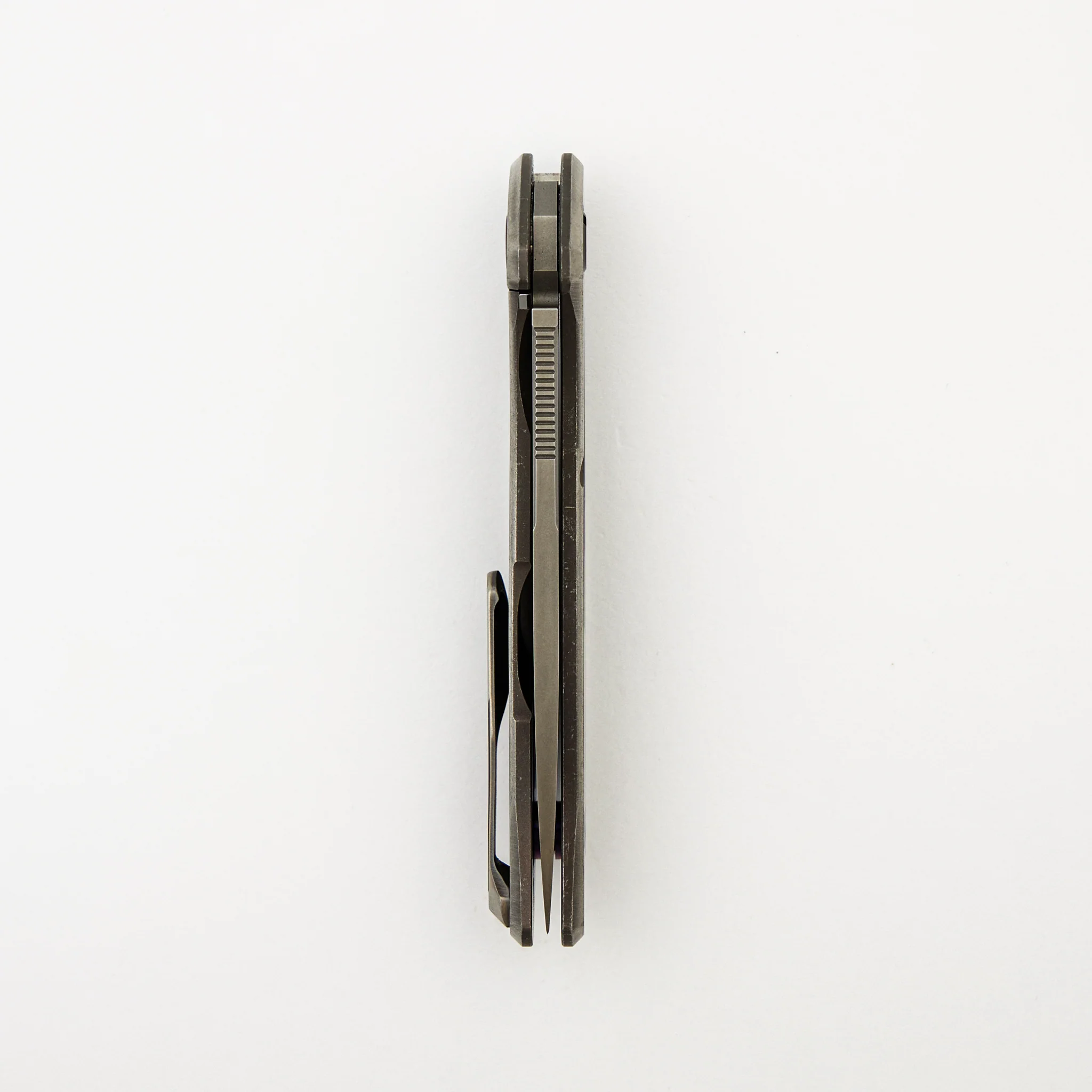 F95 "The JB Stout Finish" - M390 Blade - Titanium Handle - MRBS - Image 5