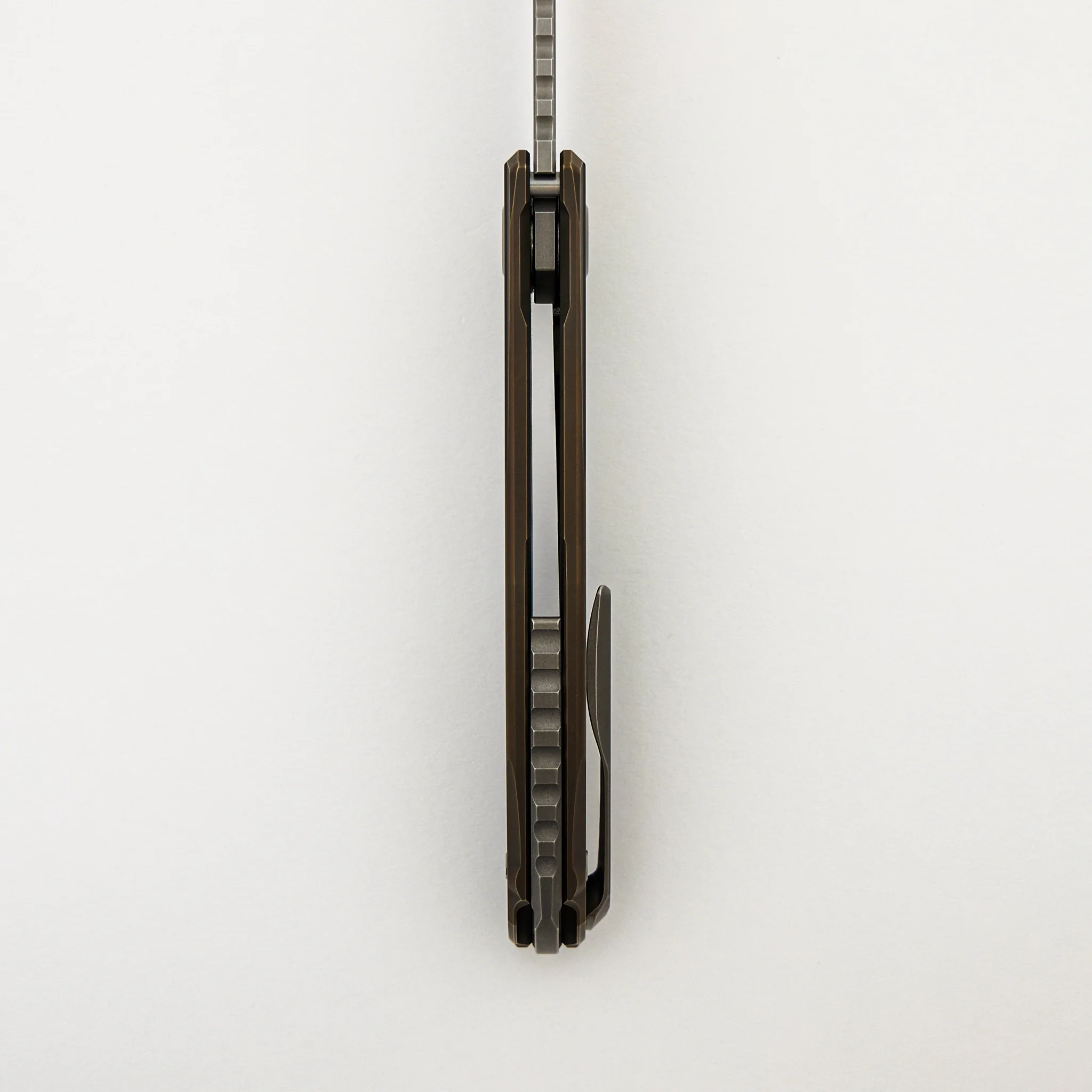 F95 Zero - M390 Blade - Bronze Titanium Handle - MRBS - Image 7