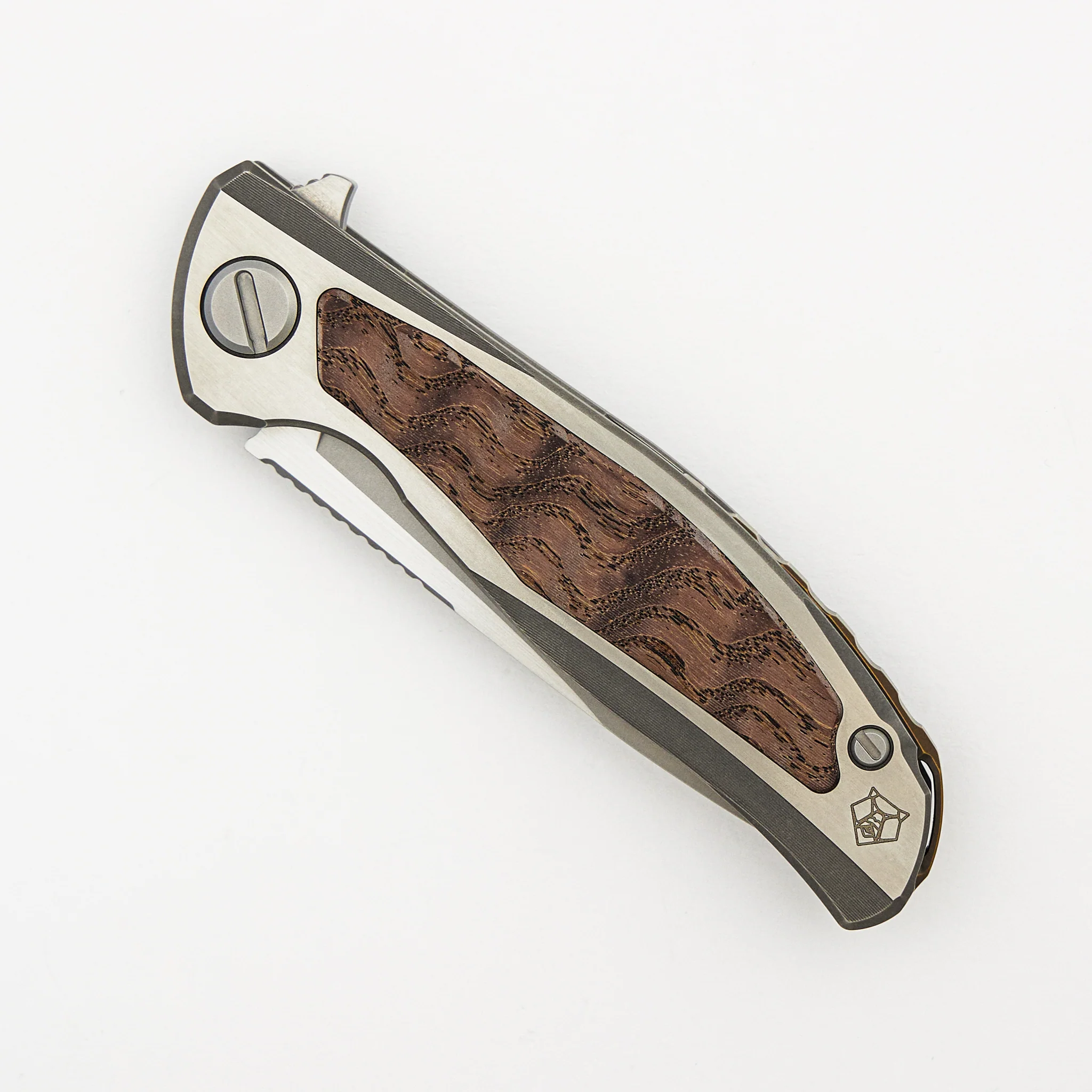 F95NL - Ash Wood Inlay - S90V Blade - MRBS - Image 3