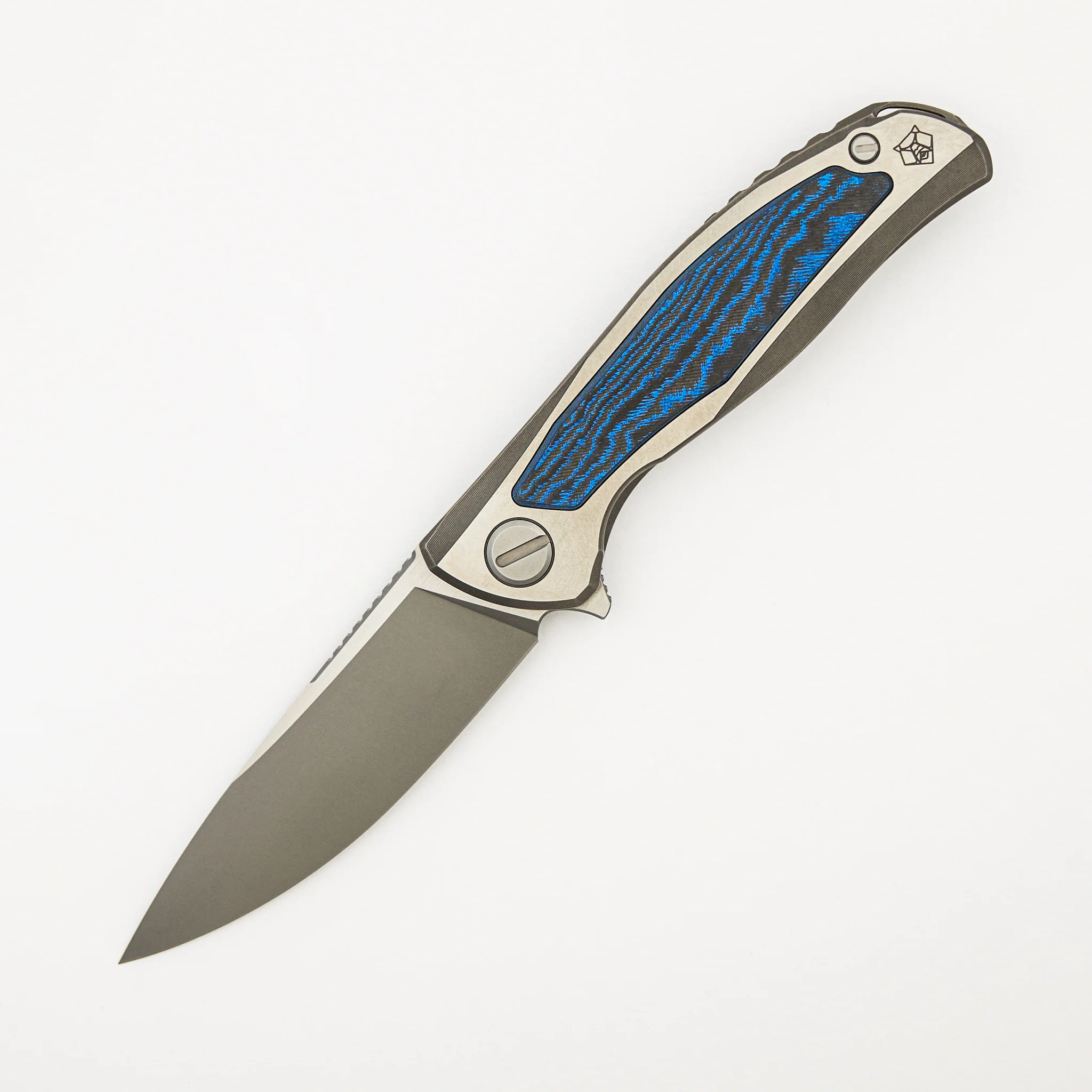 F95NL - Blue CarboTi Inlay - S90V Blade - MRBS