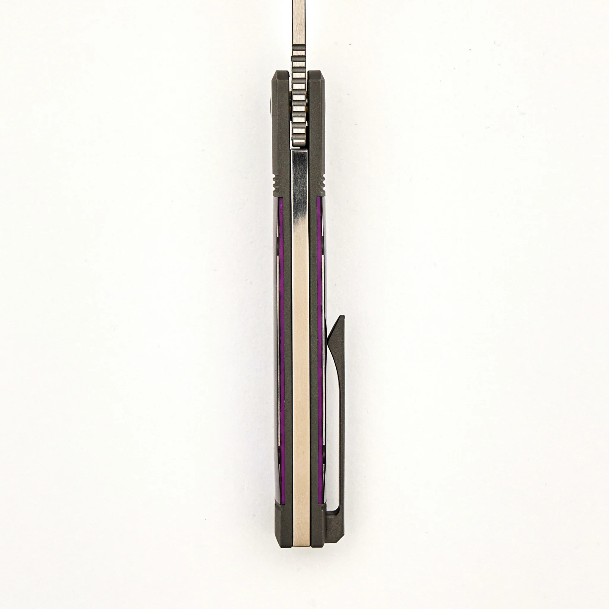 Feelbetter Jack - Purple Abalone - Belt Satin S90V Blade - Image 7