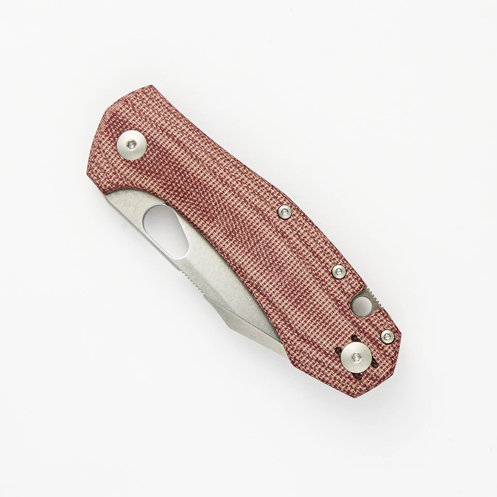 Atelier - Red Canvas Micarta - Image 3
