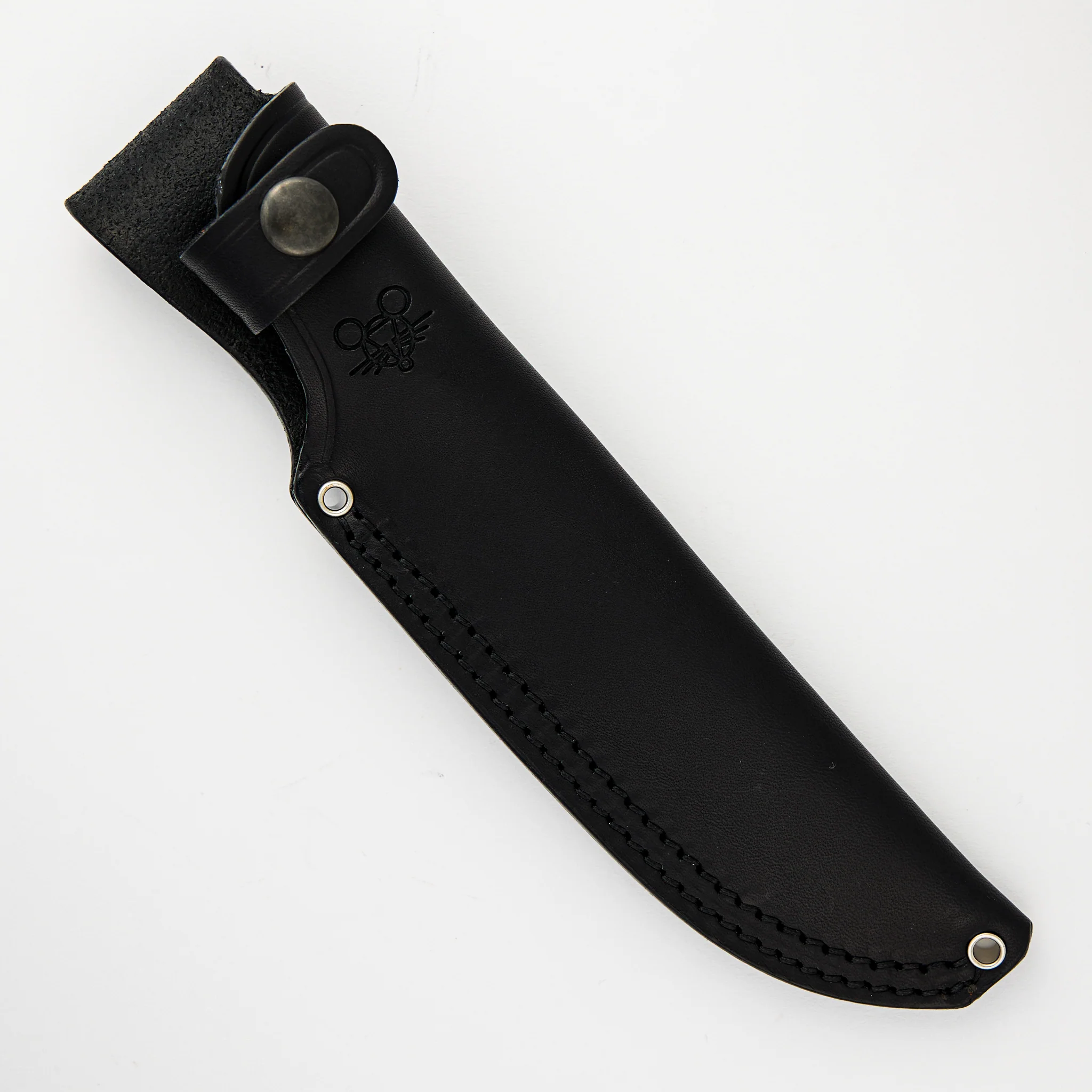 GMF4 - Fixed Blade - Double Black Canvas Micarta - Satin - Image 4