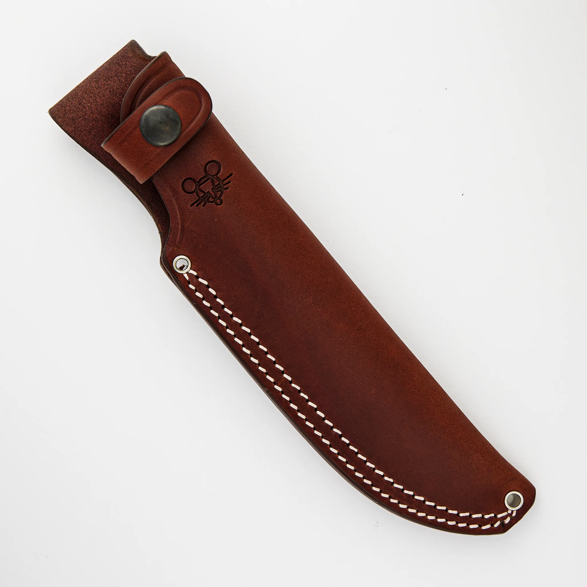 GMF4 - Fixed Blade - Red Canvas Micarta - PVD - Image 4