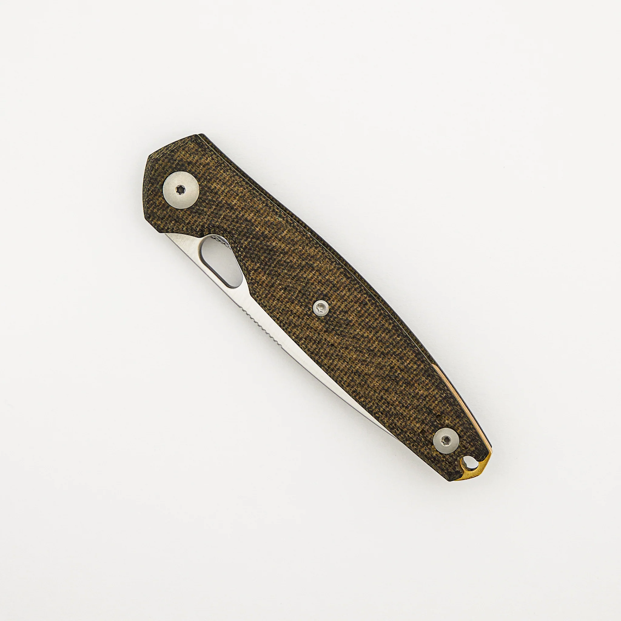 REO - Green Canvas Micarta - Image 3
