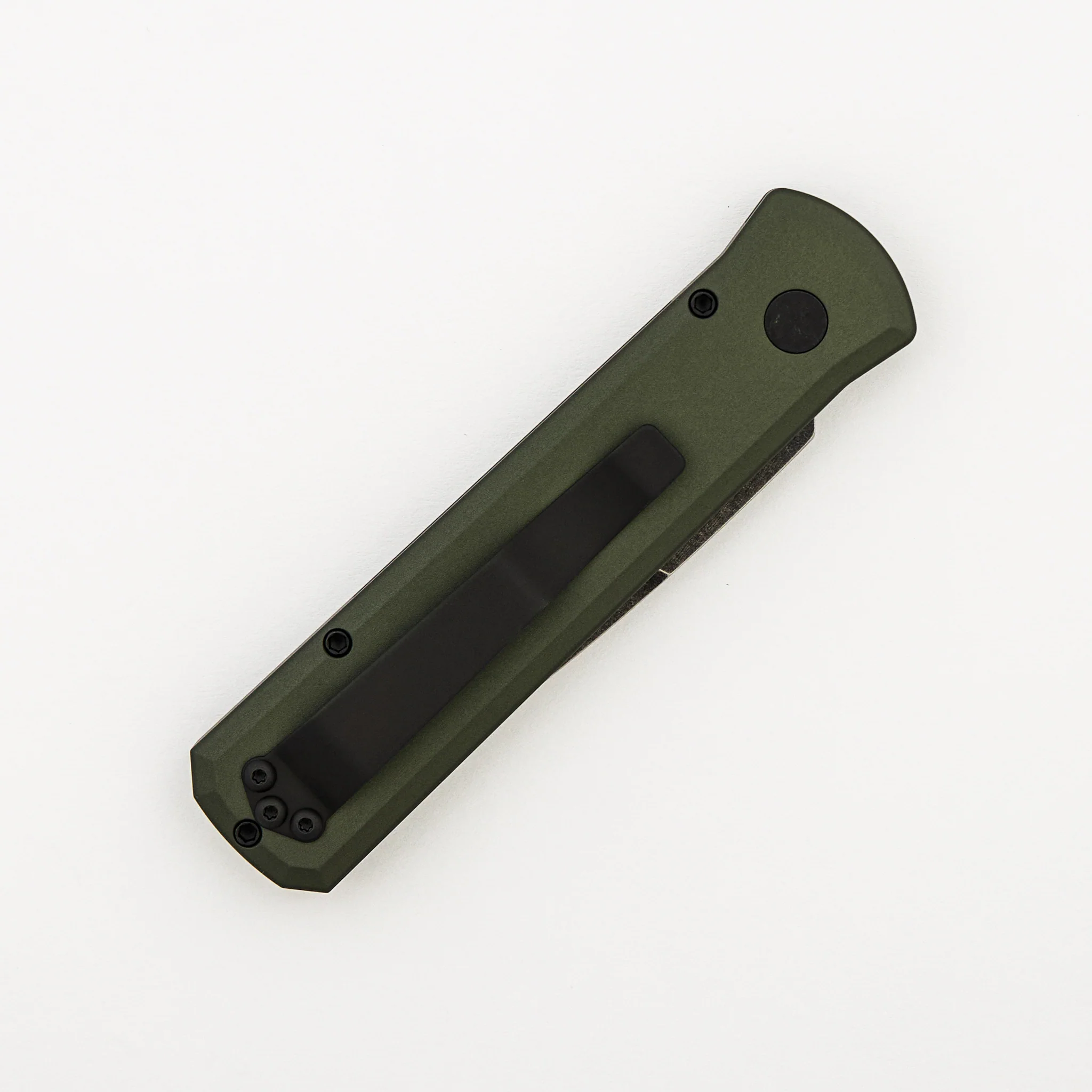 Godson β 721-Green DLCW - Solid Green Handle - DLC Washed 154CM Blade - Image 4