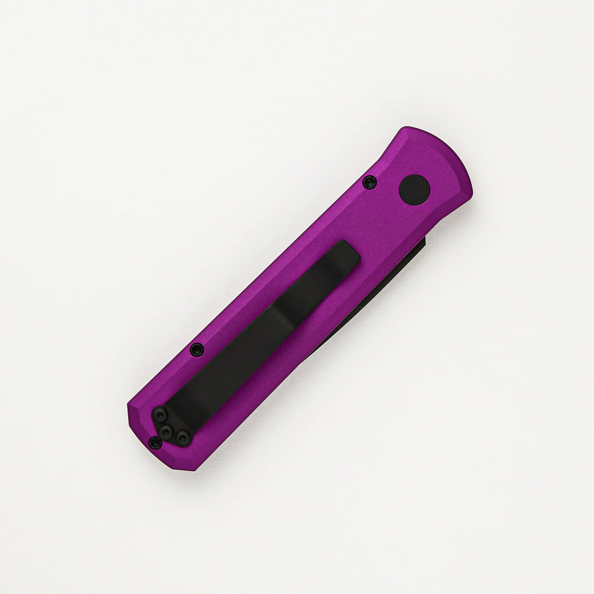 Godson β Solid Purple Handle β Black 154-CM Blade - 721-PURPLE - Image 4