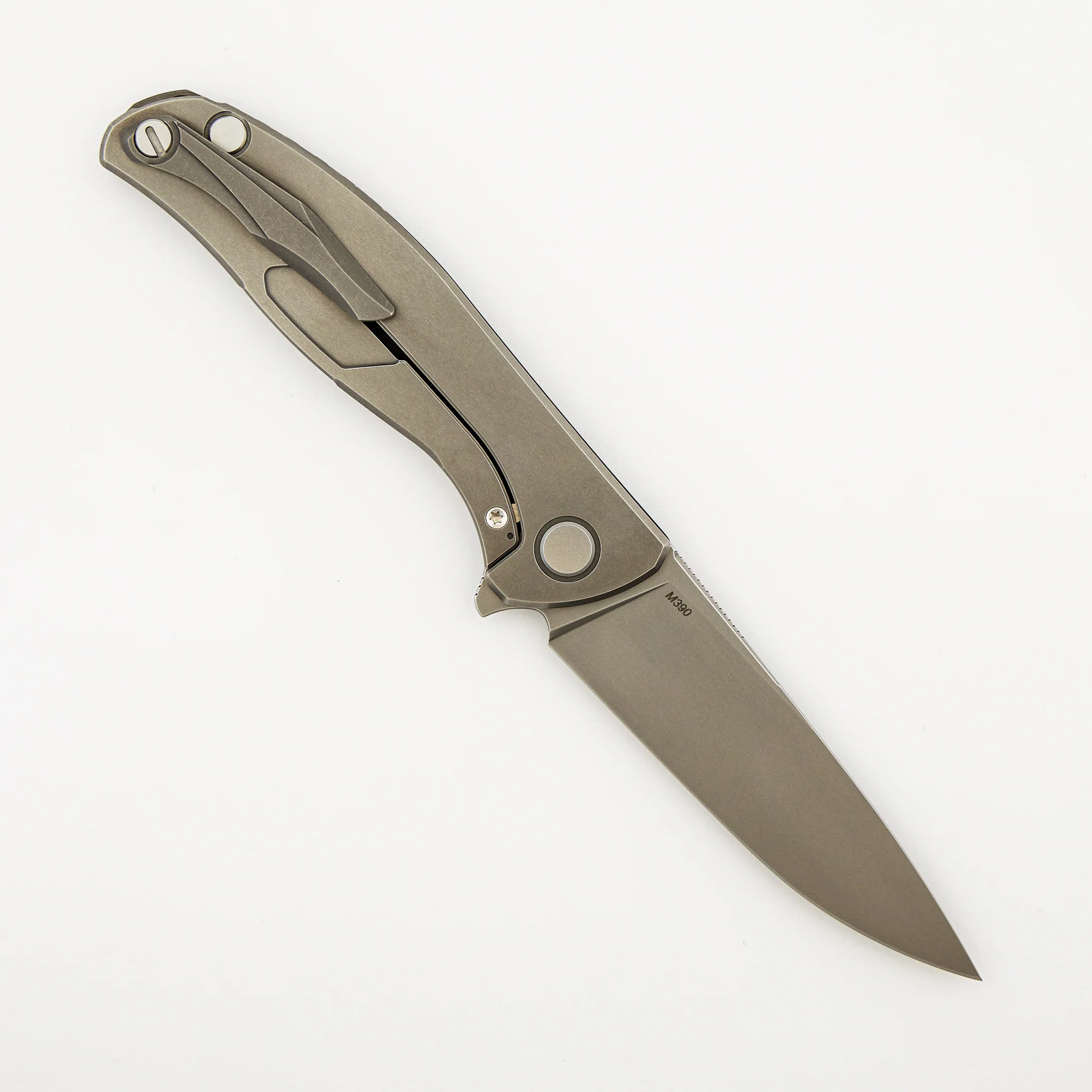 Hati - Carbon Fiber Handle - M390 Blade - Washers - Image 2