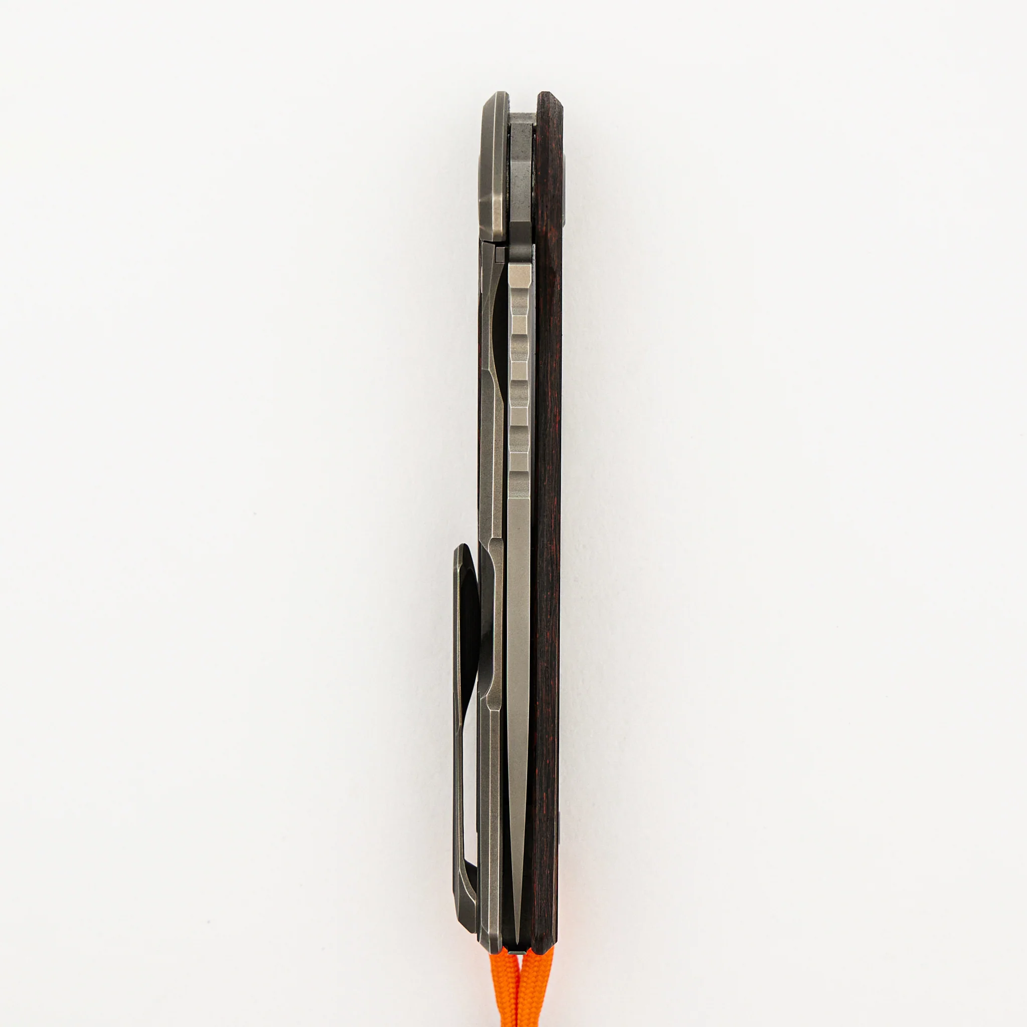 Hati Halloween Edition - M390 Blade - Titanium/Orange TechnoCarbo W/ Luminofor Handle - MRBS - Image 5