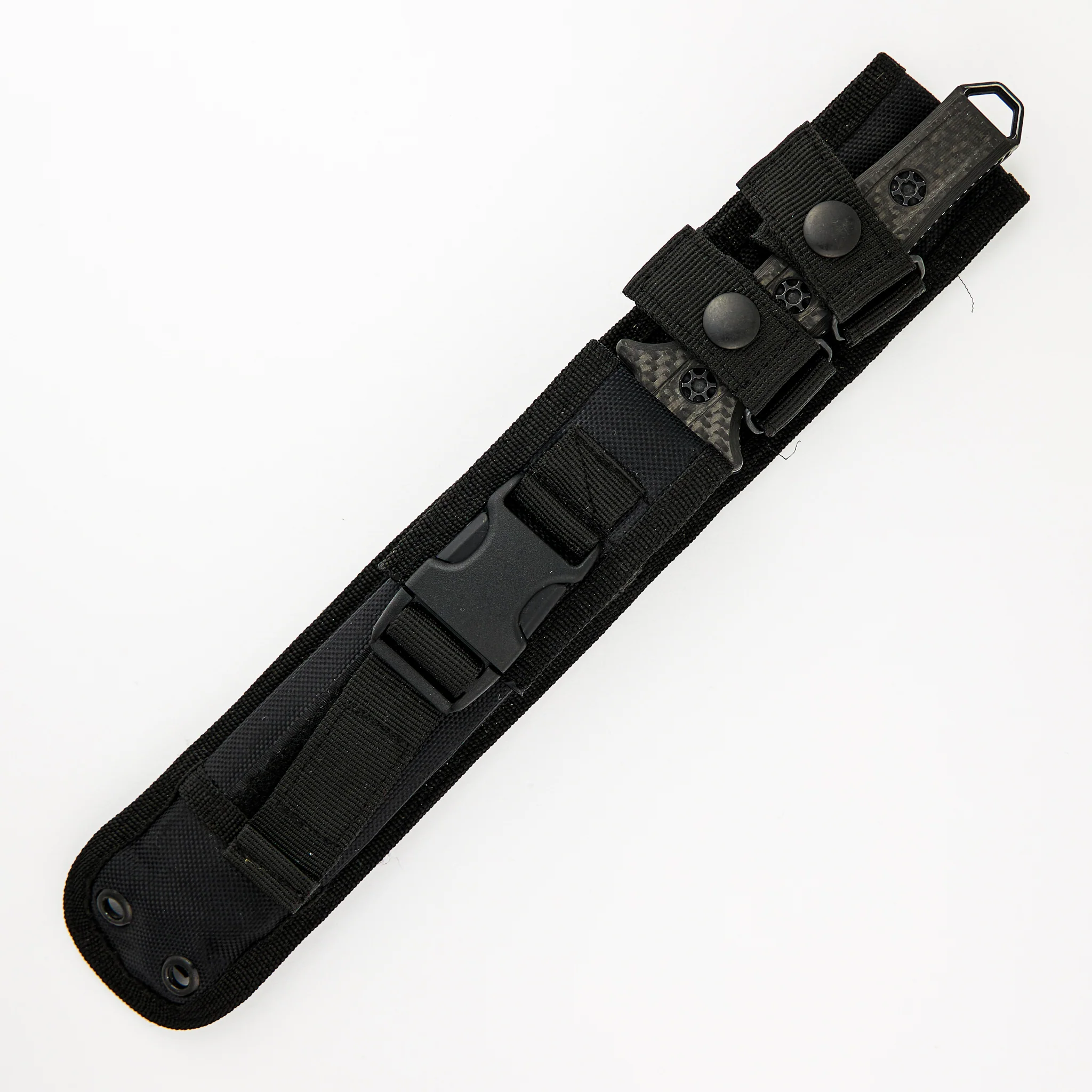 Nephilim – Carbon Fiber Handle – Battle Worn Elmax Blade - Image 3