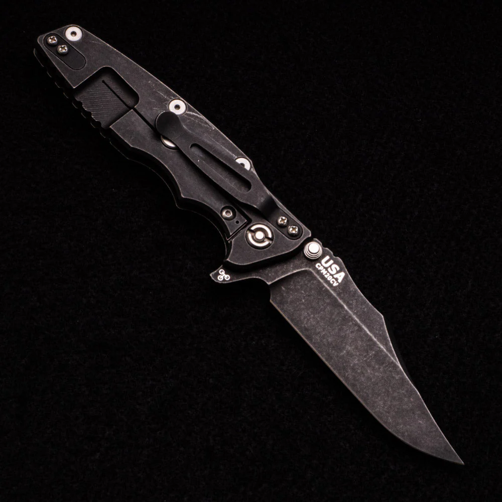 Eklipse 3.5″ – Bowie – Tri-Way – Battle Black – Black G10 - Image 2