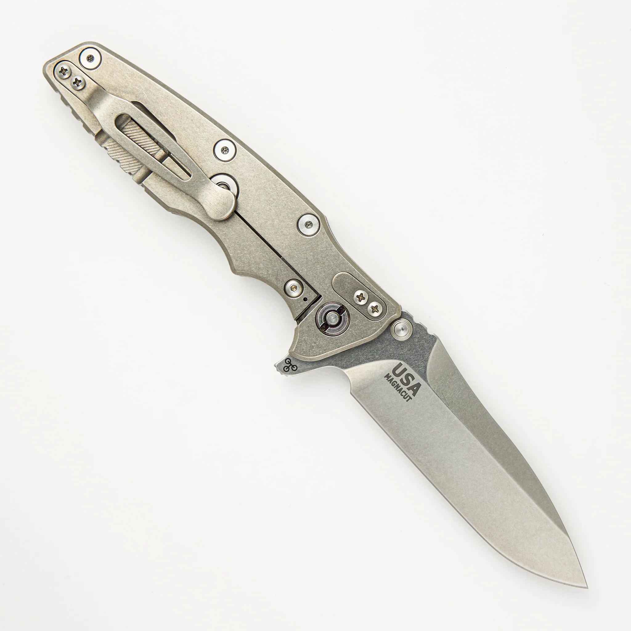 Eklipse 3.5" - MagnaCut Swedged Spear - Tri-Way - Stonewash - Image 2