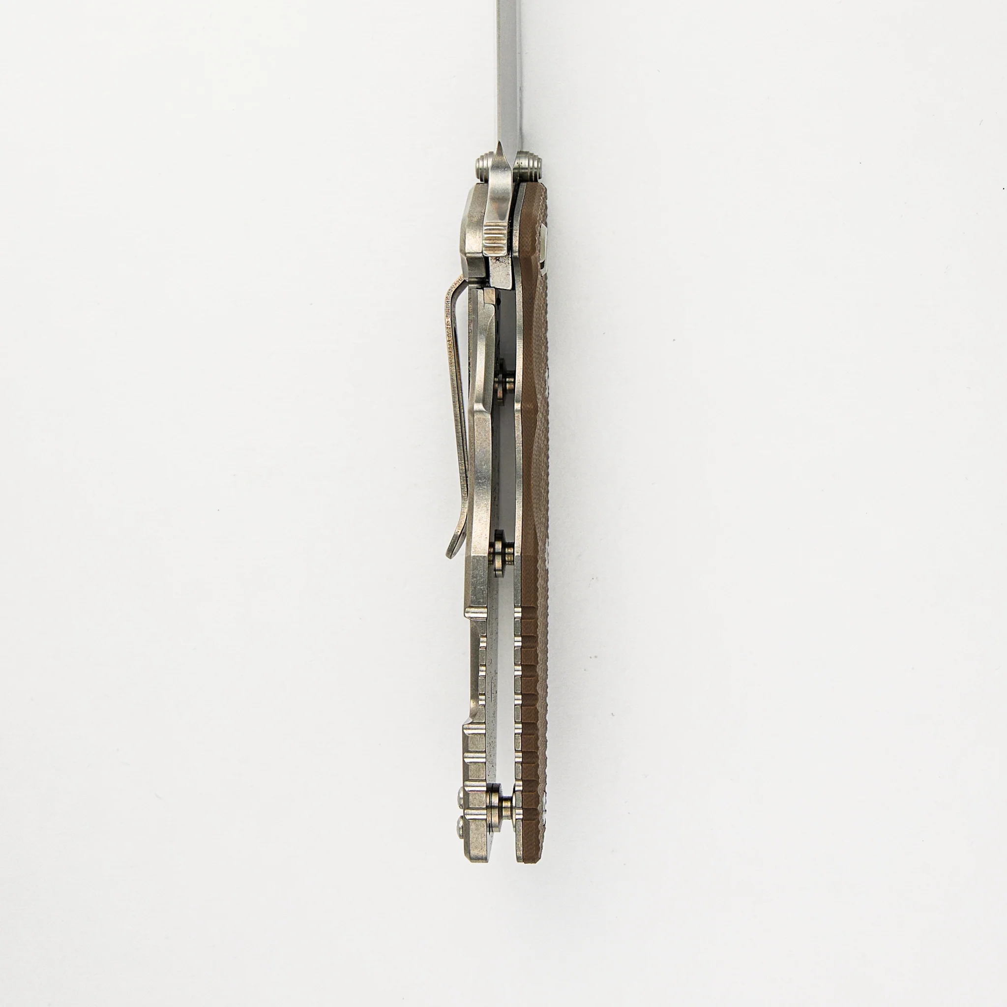 Eklipse 3.5" S45VN Harpoon Tanto Tri-Way Stonewash FDE G10 - Image 6