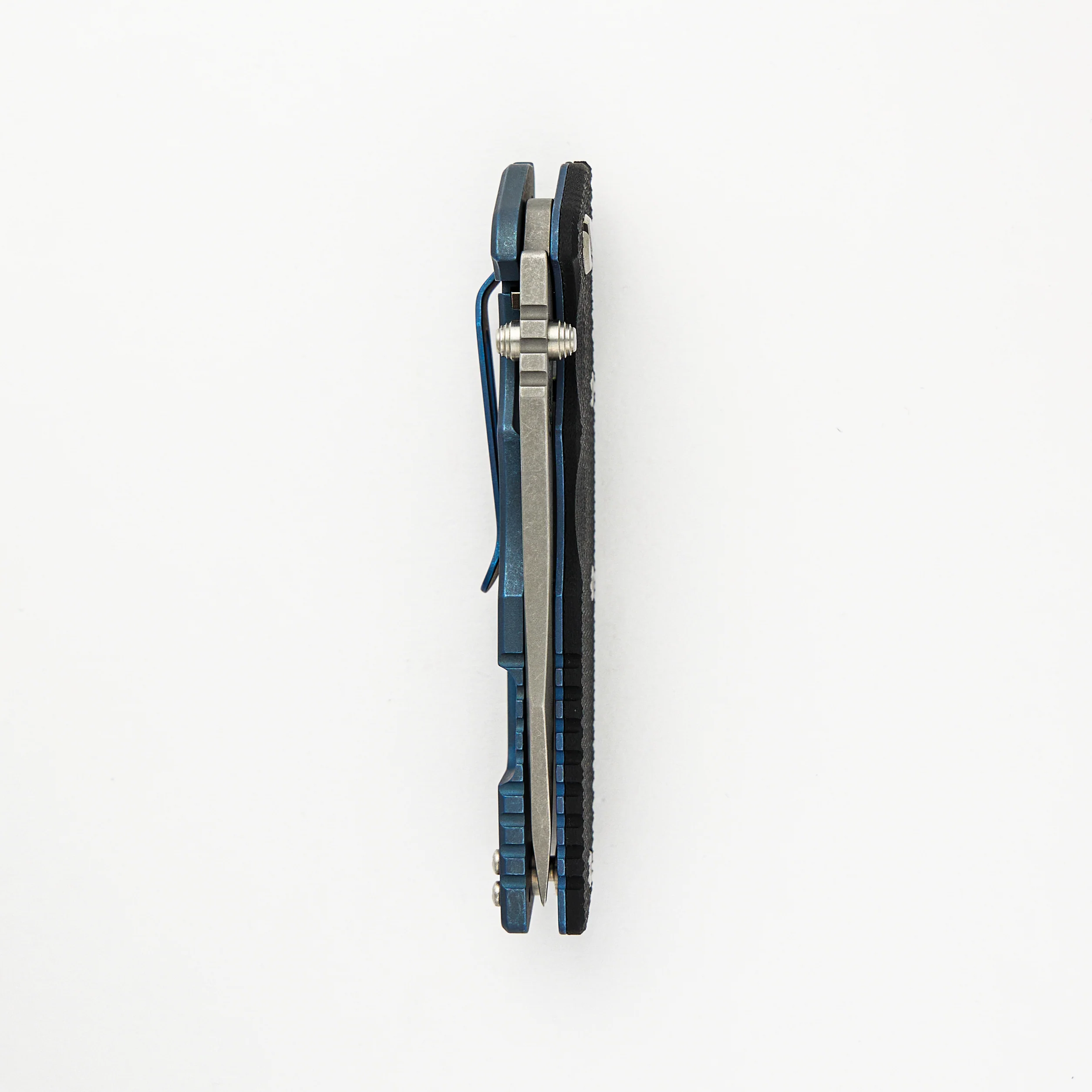 Eklipse 3.5" - S45VN Spearpoint - Tri-Way - Battle Blue - Black G10 - Image 5