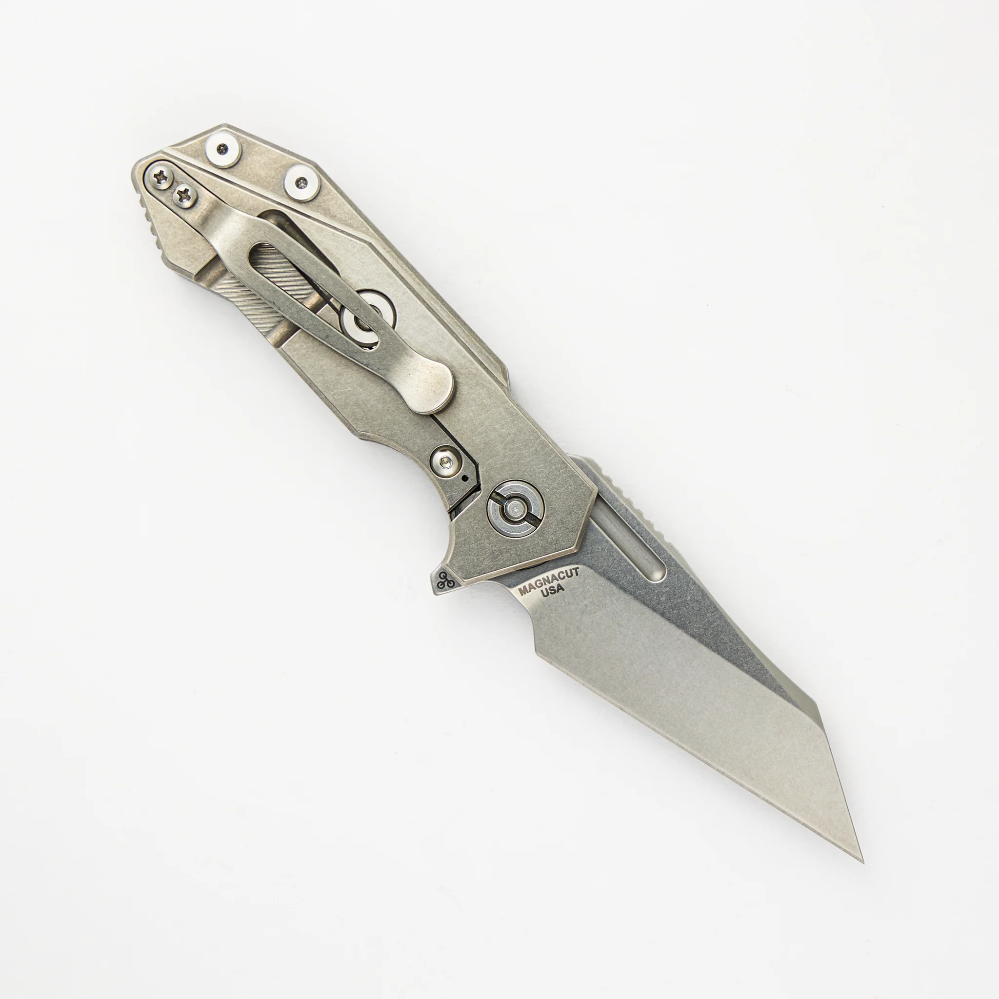 Halftrack - MagnaCut Wharncliffe - Tri-Way - Stonewash Black G10 - Image 2
