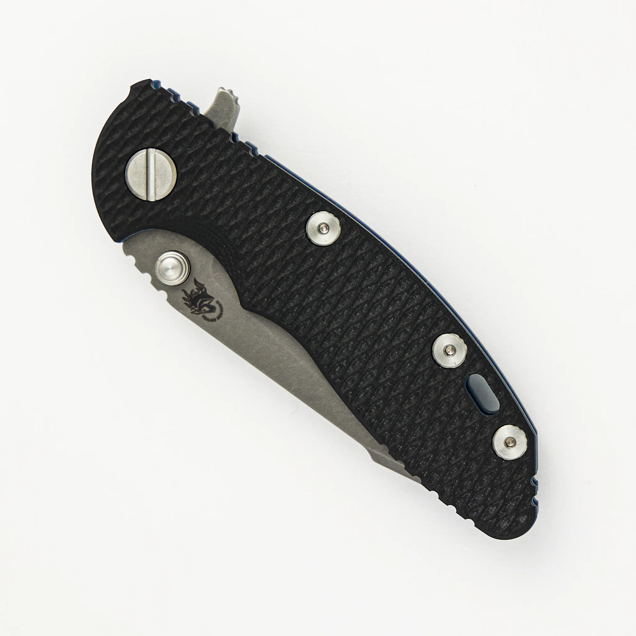 XM-18 3.0" - S45VN Harpoon Tanto - Tri-Way - Battle Blue - Black G10 - Image 3