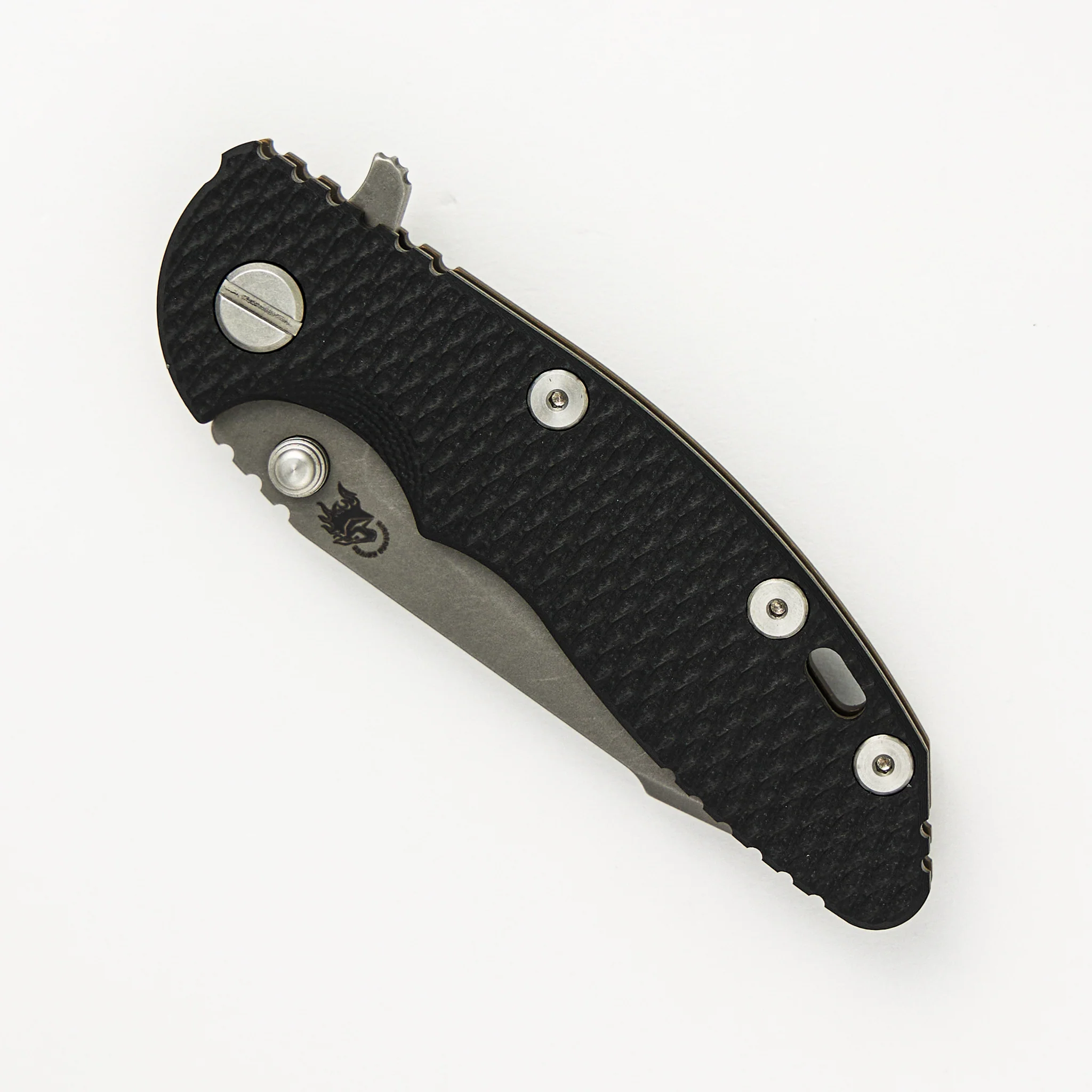 XM-18 3.0" - S45VN Harpoon Tanto - Tri-Way - Battle Bronze - Black G10 - Image 3