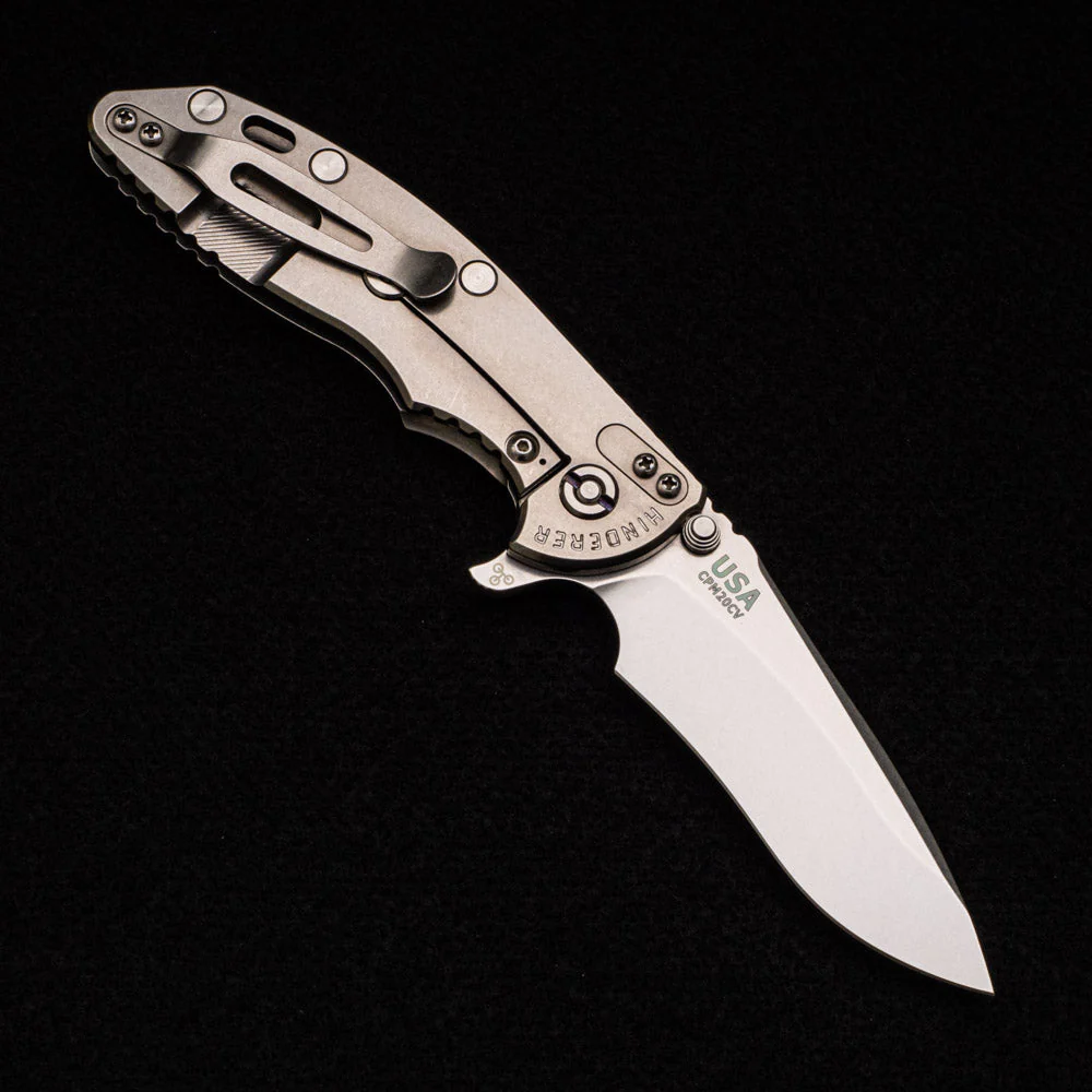 XM-18 3.5" - Recurve - Stonewash - Titanium Scale - Image 3