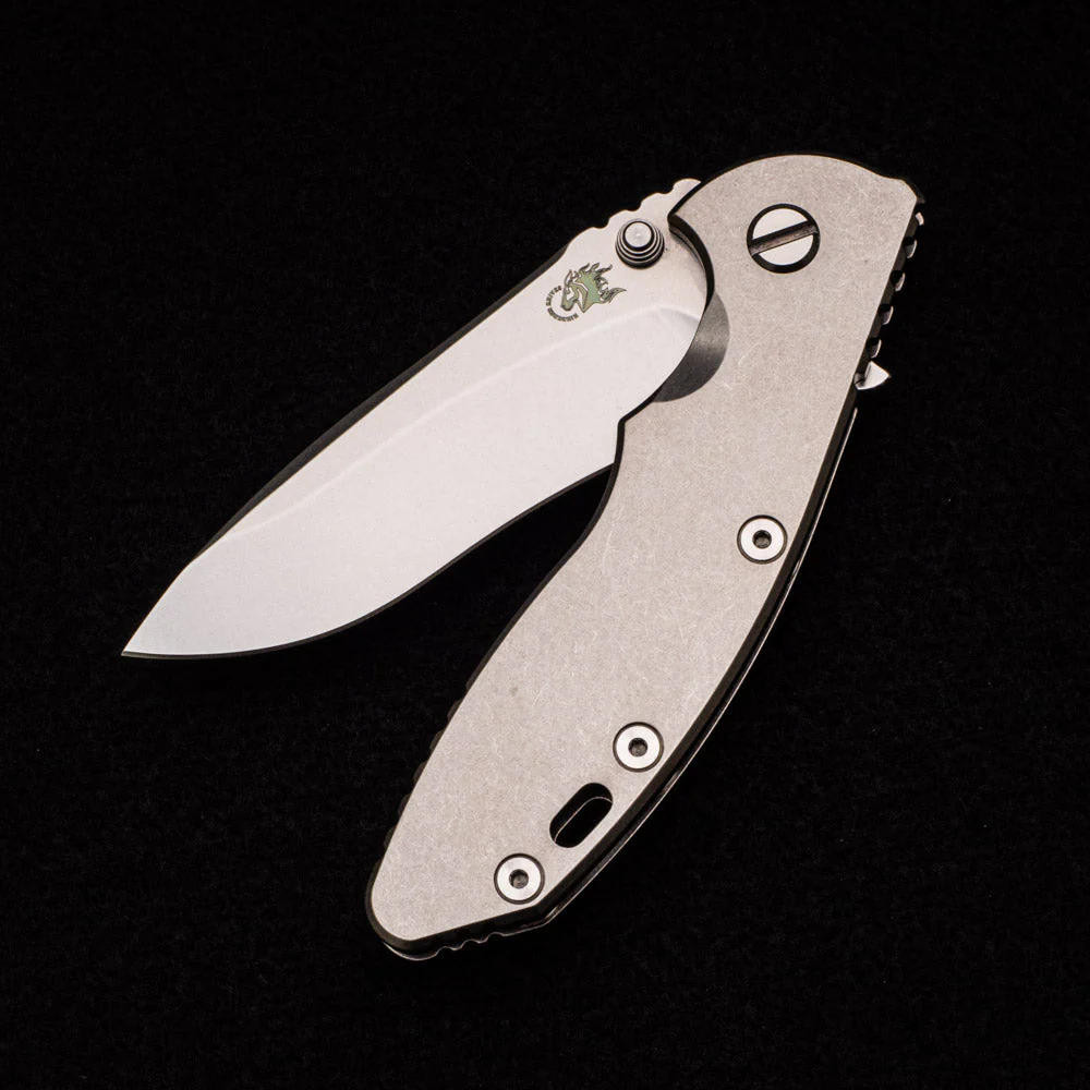 XM-18 3.5" - Recurve - Stonewash - Titanium Scale - Image 4